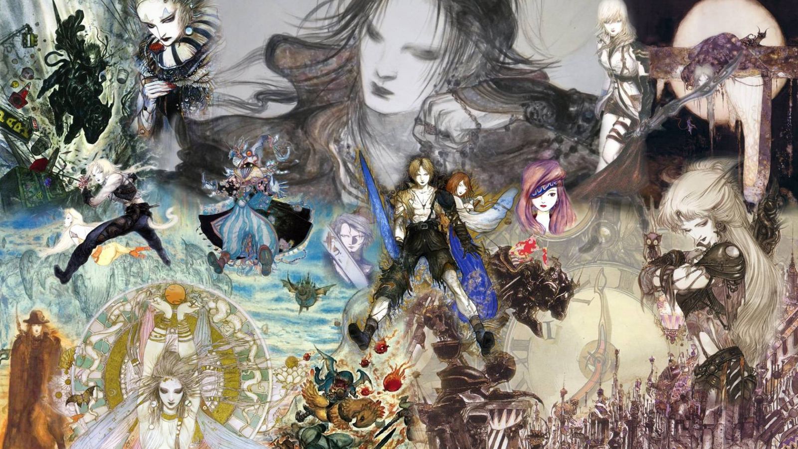 Yoshitaka Amano 1920X1080 Wallpapers