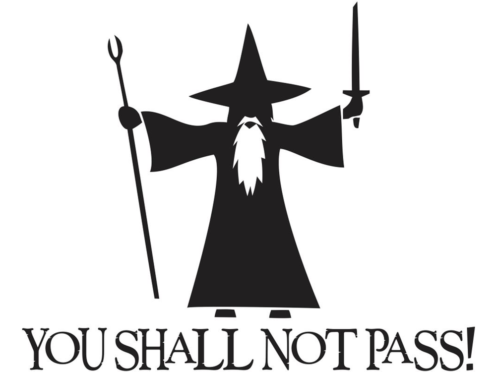 You Shall Not Pass Wallpapers