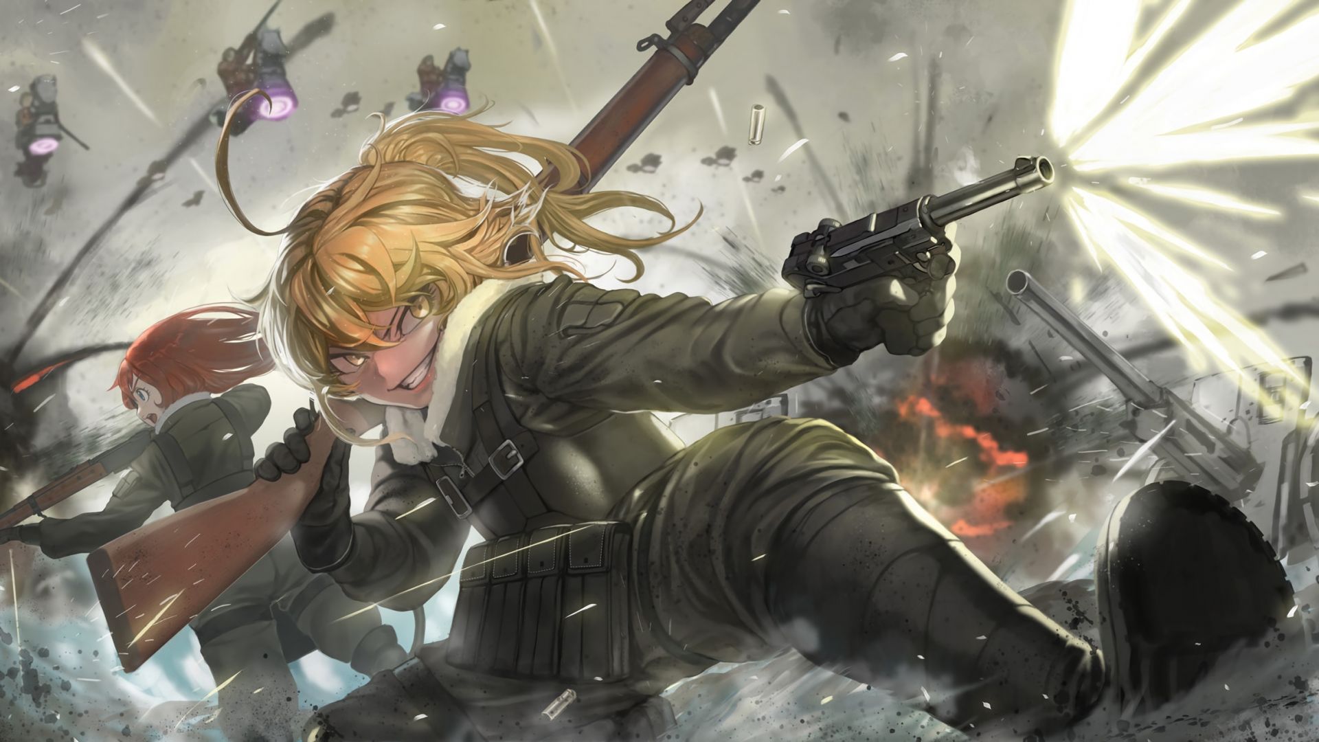 Youjo Senki Background