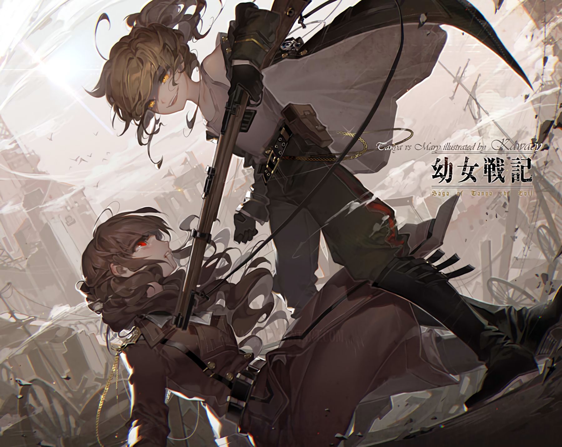 Youjo Senki Background