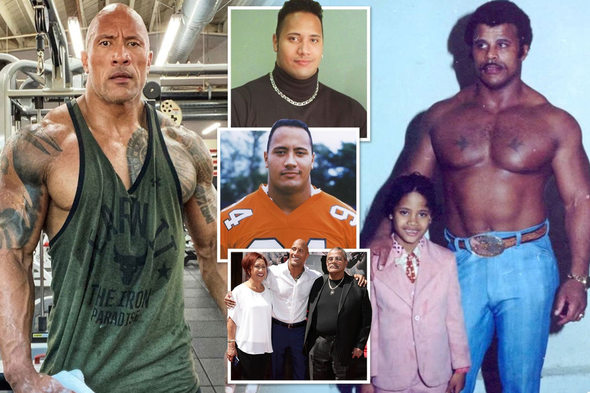 Young Dwayne The Rock Johnson Wallpapers