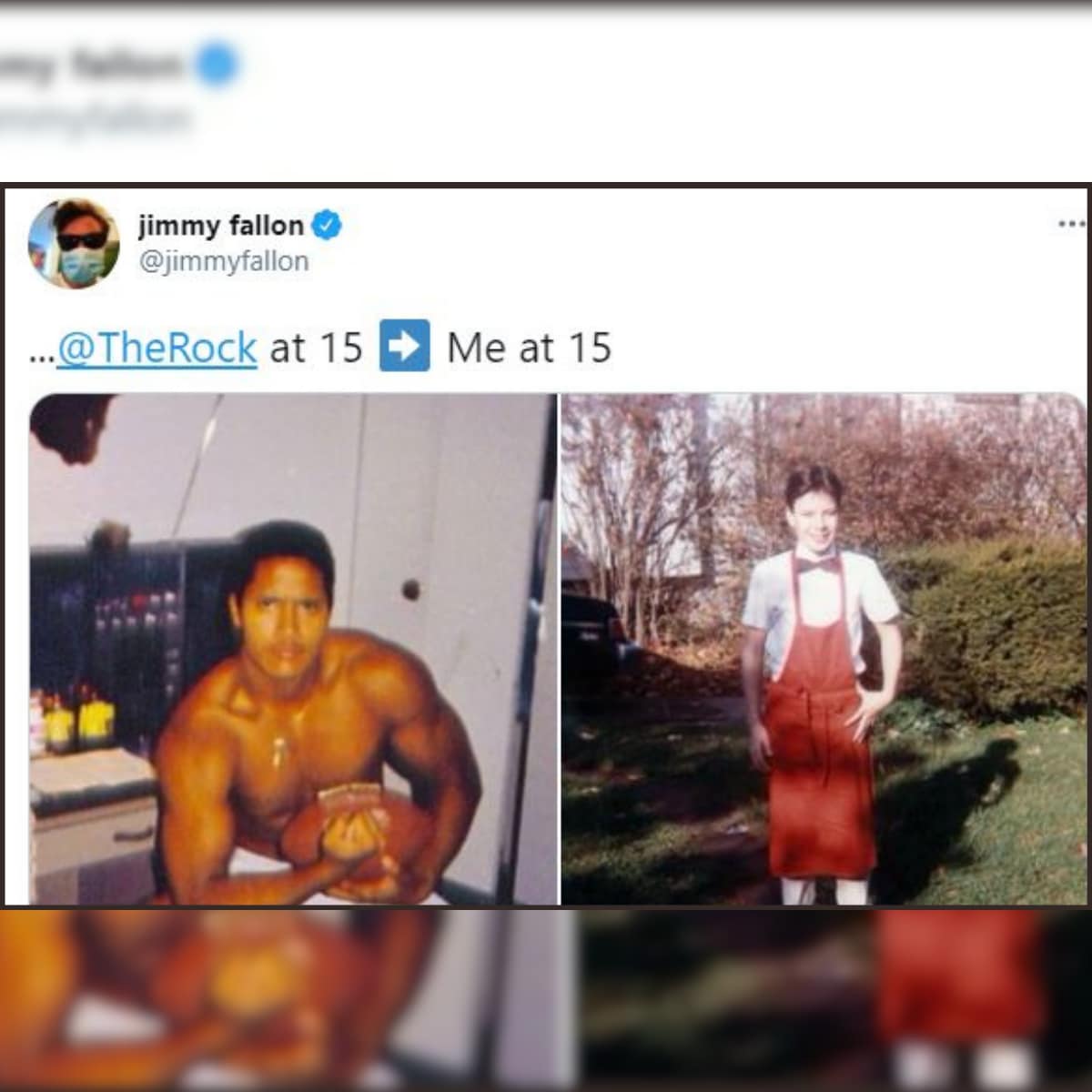 Young Dwayne The Rock Johnson Wallpapers