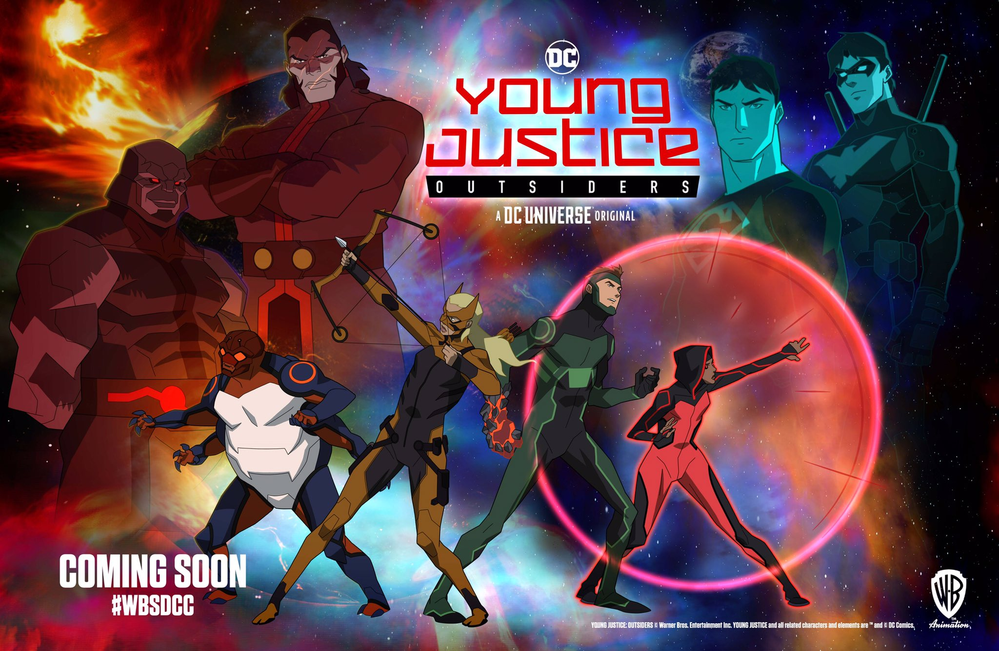 Young Justice Outsiders 2017 Wallpapers