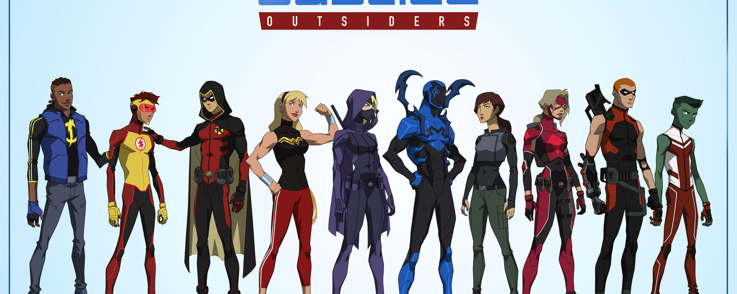 Young Justice Outsiders 2017 Wallpapers