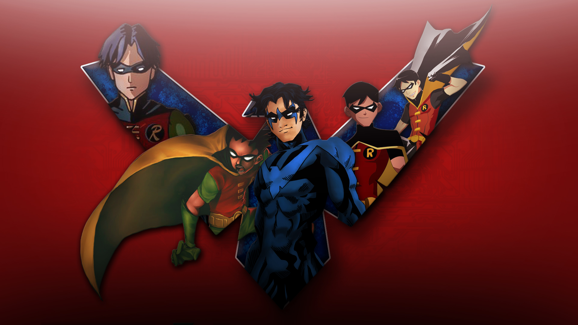 Young Justice Outsiders 2017 Wallpapers