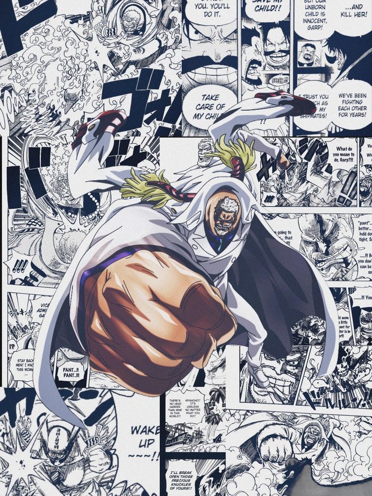 Young Monkey D Garp Wallpapers