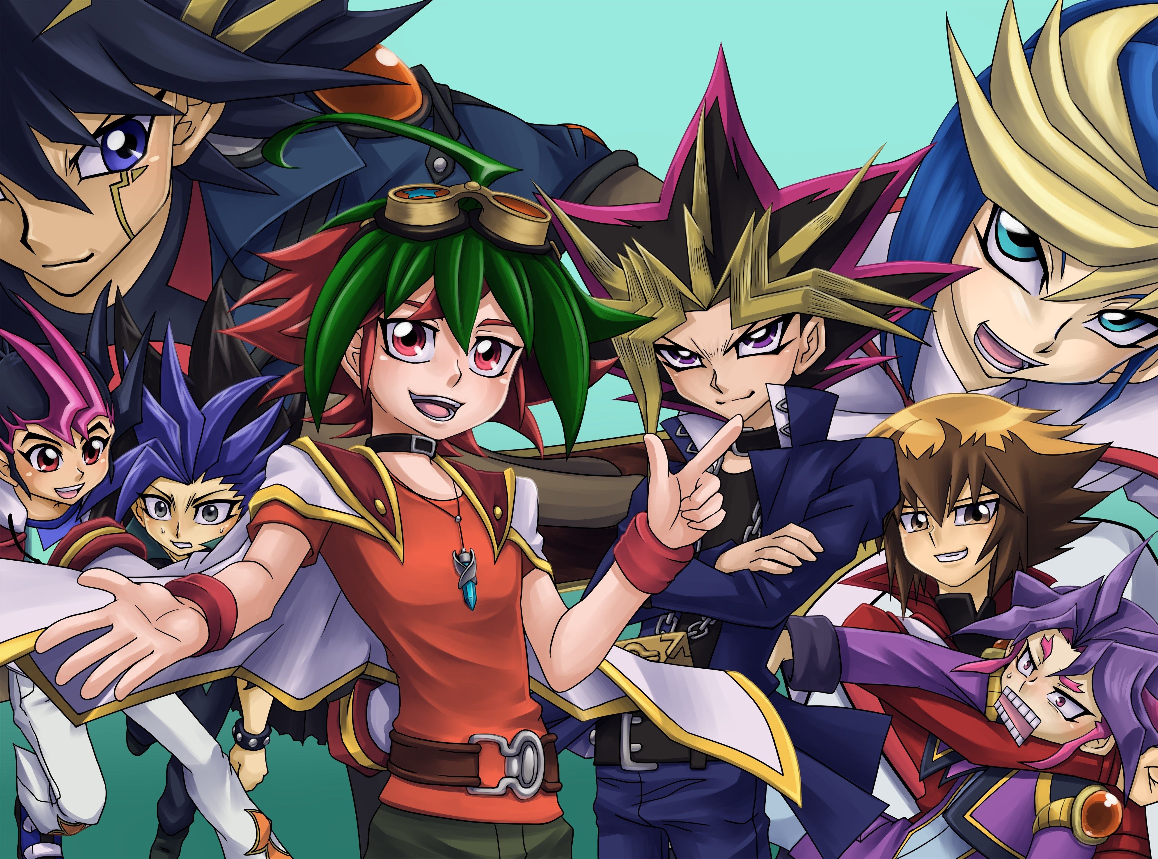 Yu Gi Oh Characters Wallpapers