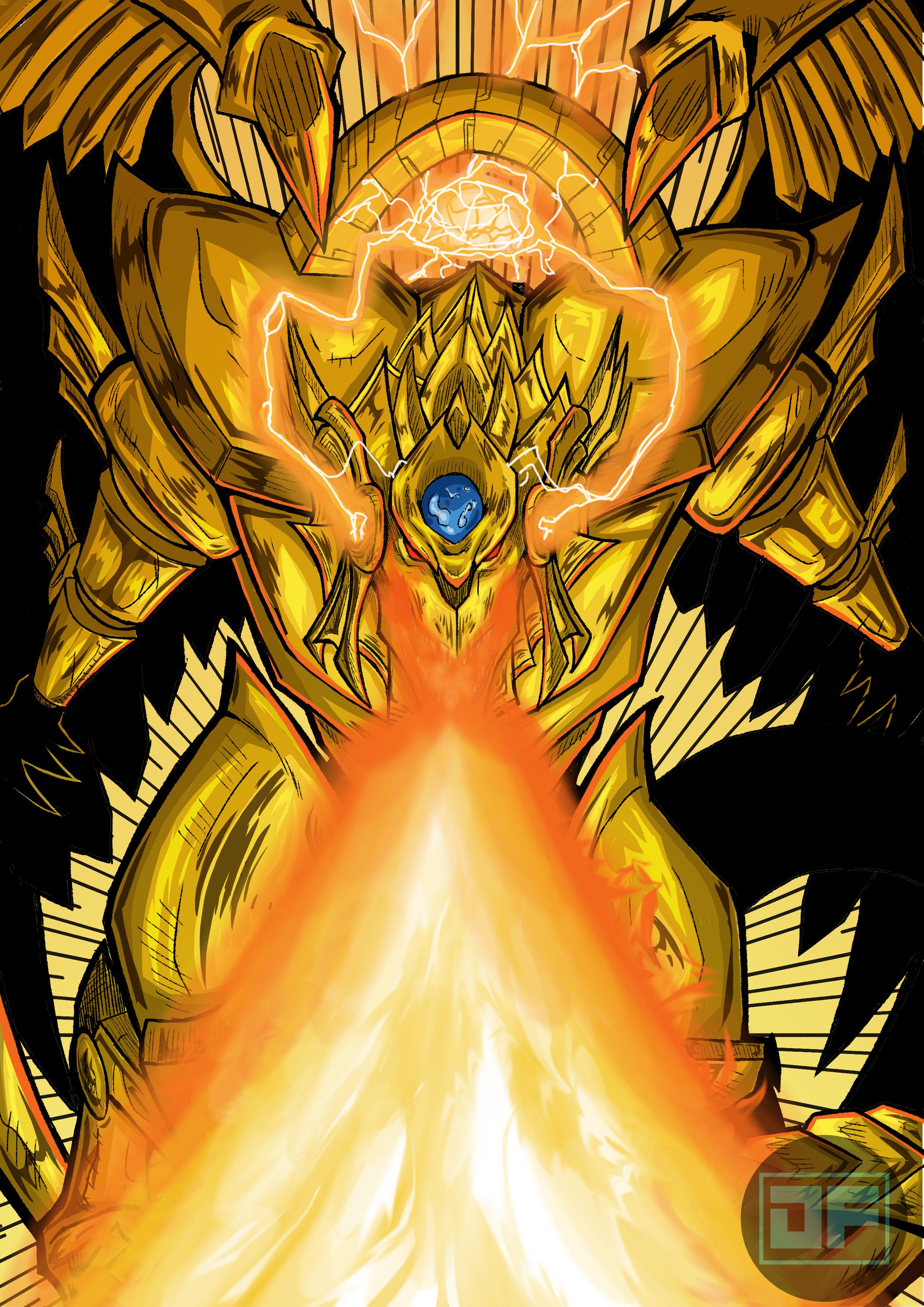 Yu Gi Oh Winged God Dragon Of Ra Wallpapers