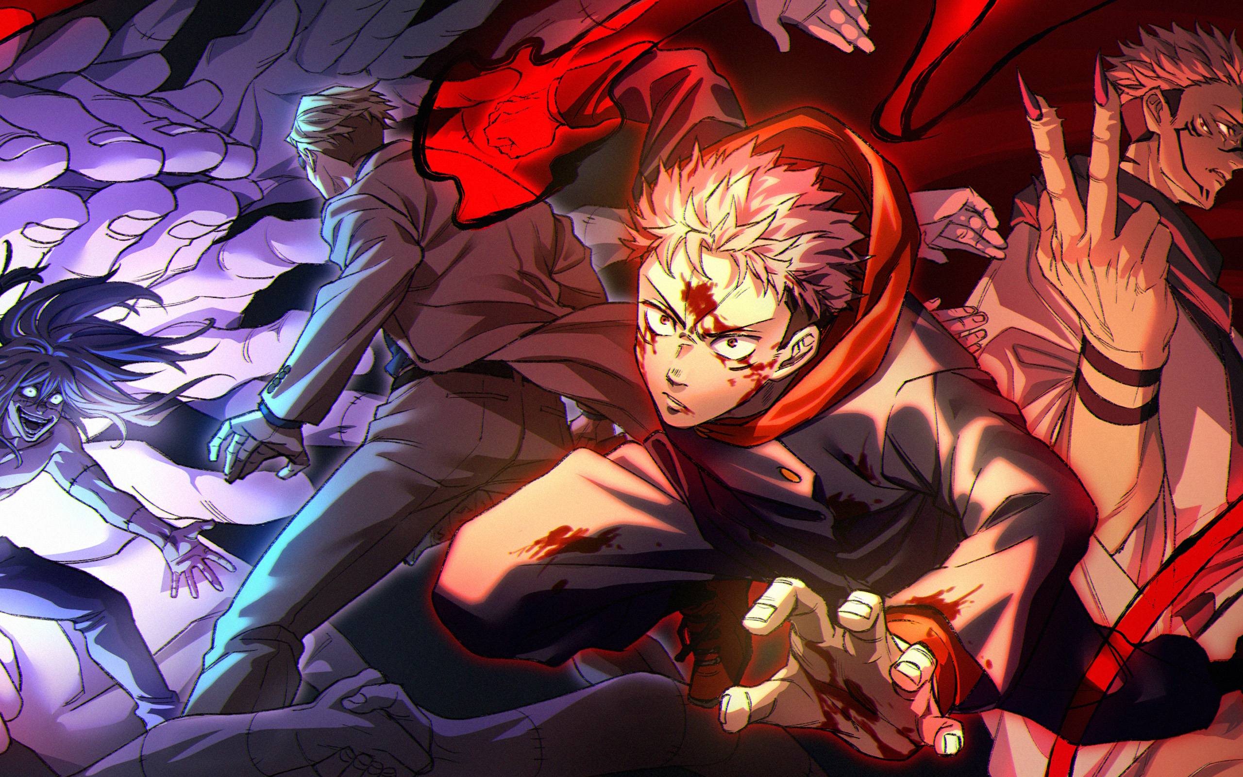 Yuji Itadori X Sukuna From Jujutsu Kaisen Wallpapers