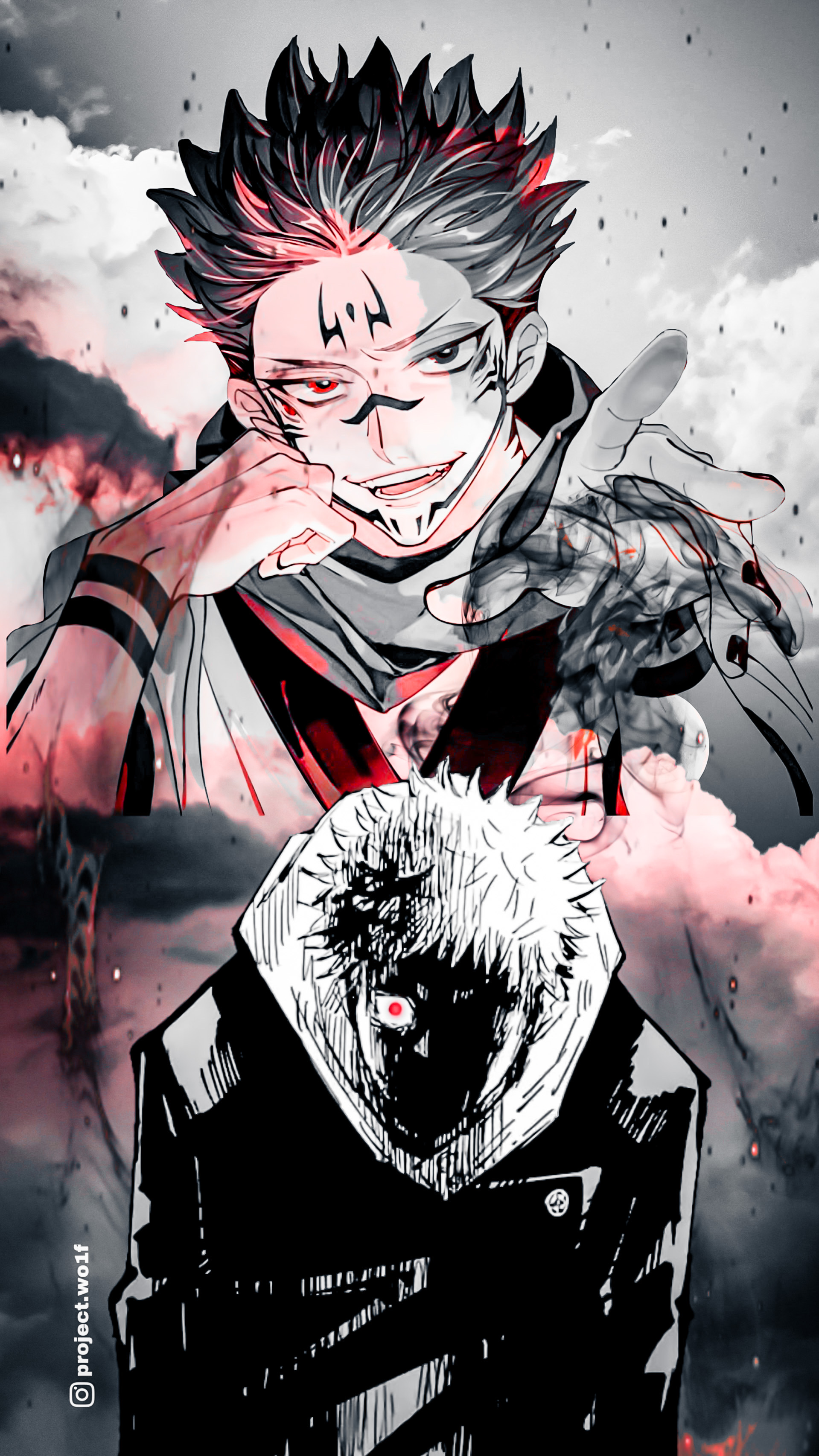 Yuji Itadori X Sukuna From Jujutsu Kaisen Wallpapers