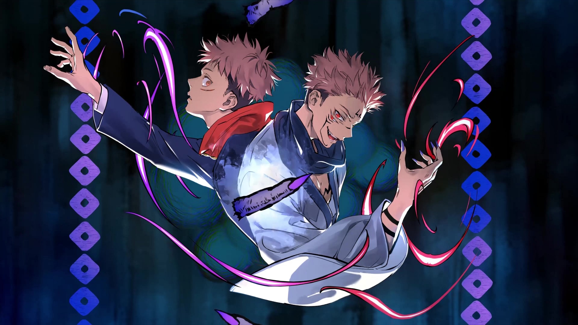 Yuji Itadori X Sukuna From Jujutsu Kaisen Wallpapers