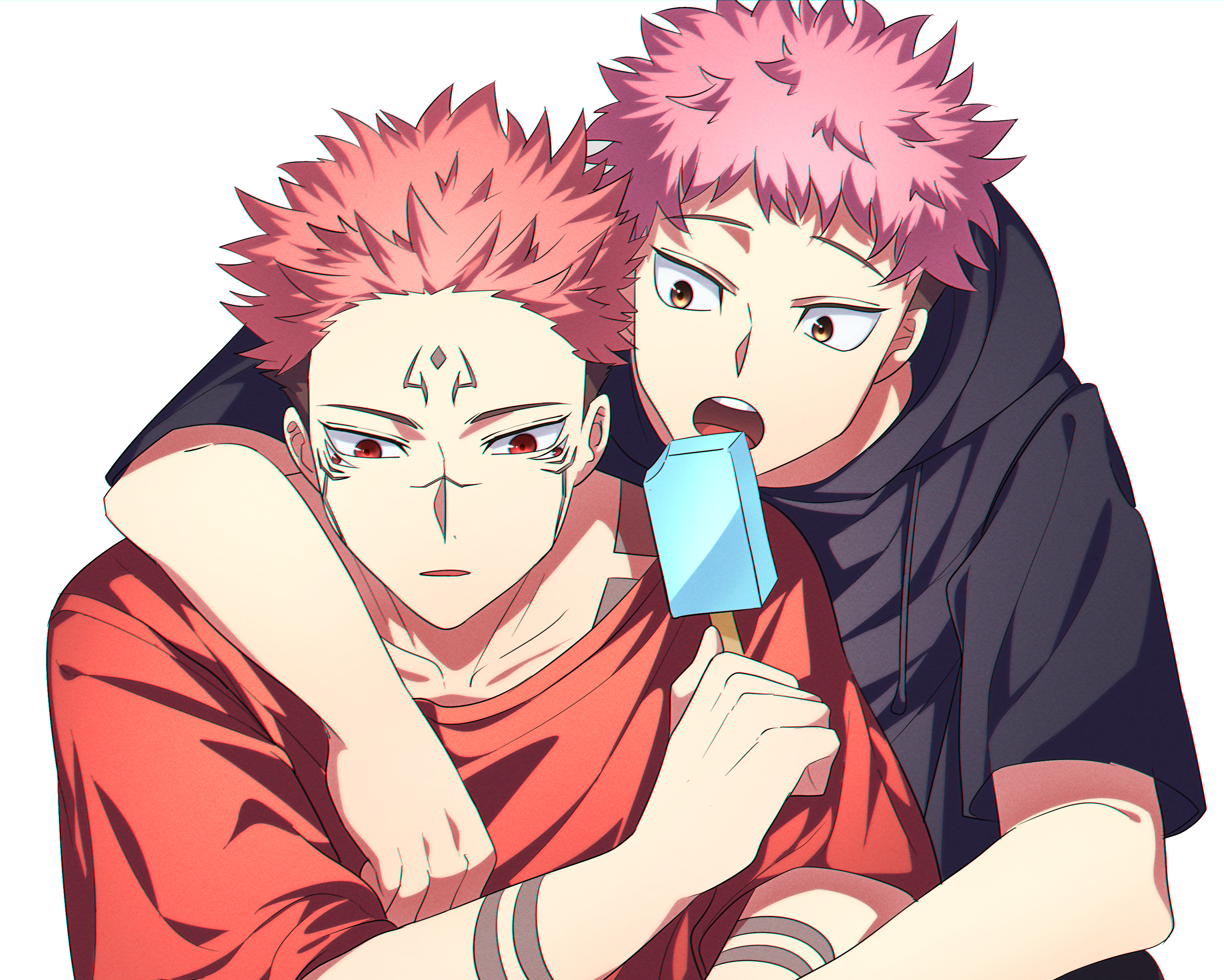 Yuji Itadori X Sukuna From Jujutsu Kaisen Wallpapers