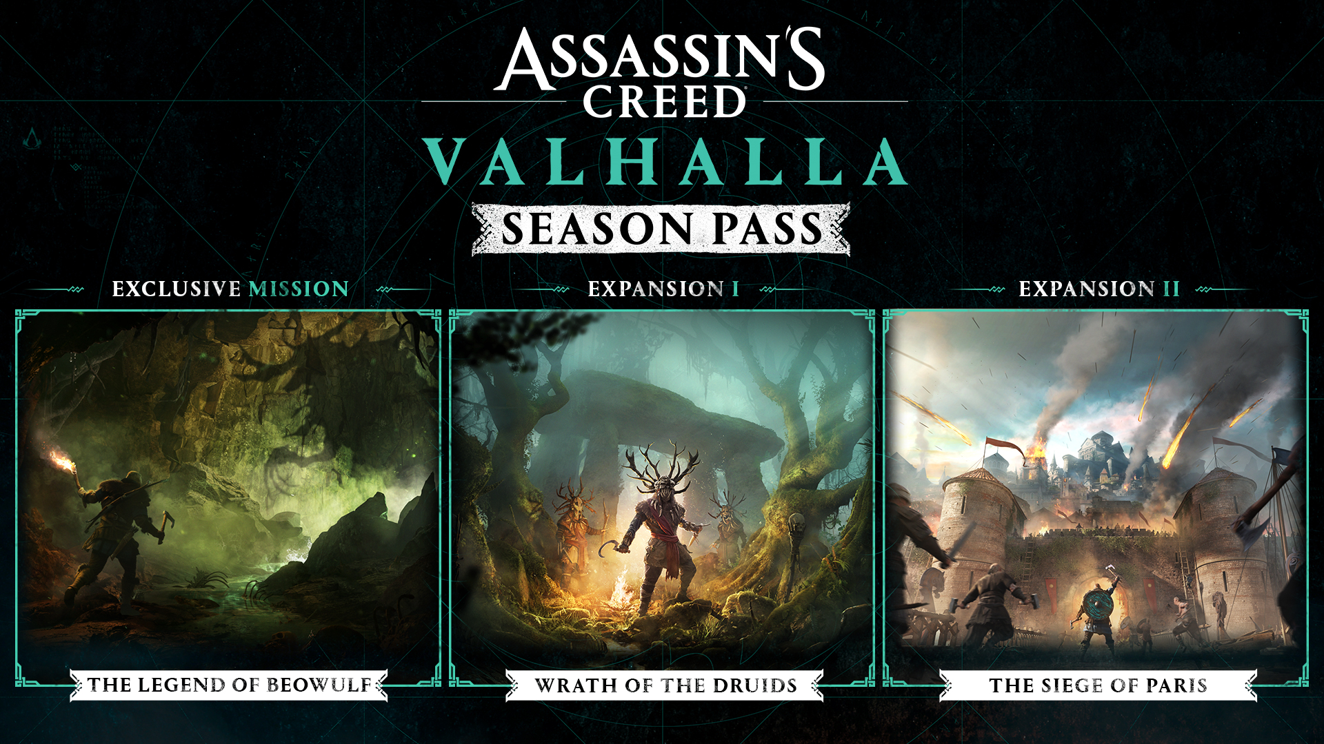 YULE Assassin's Creed VALHALLA Wallpapers