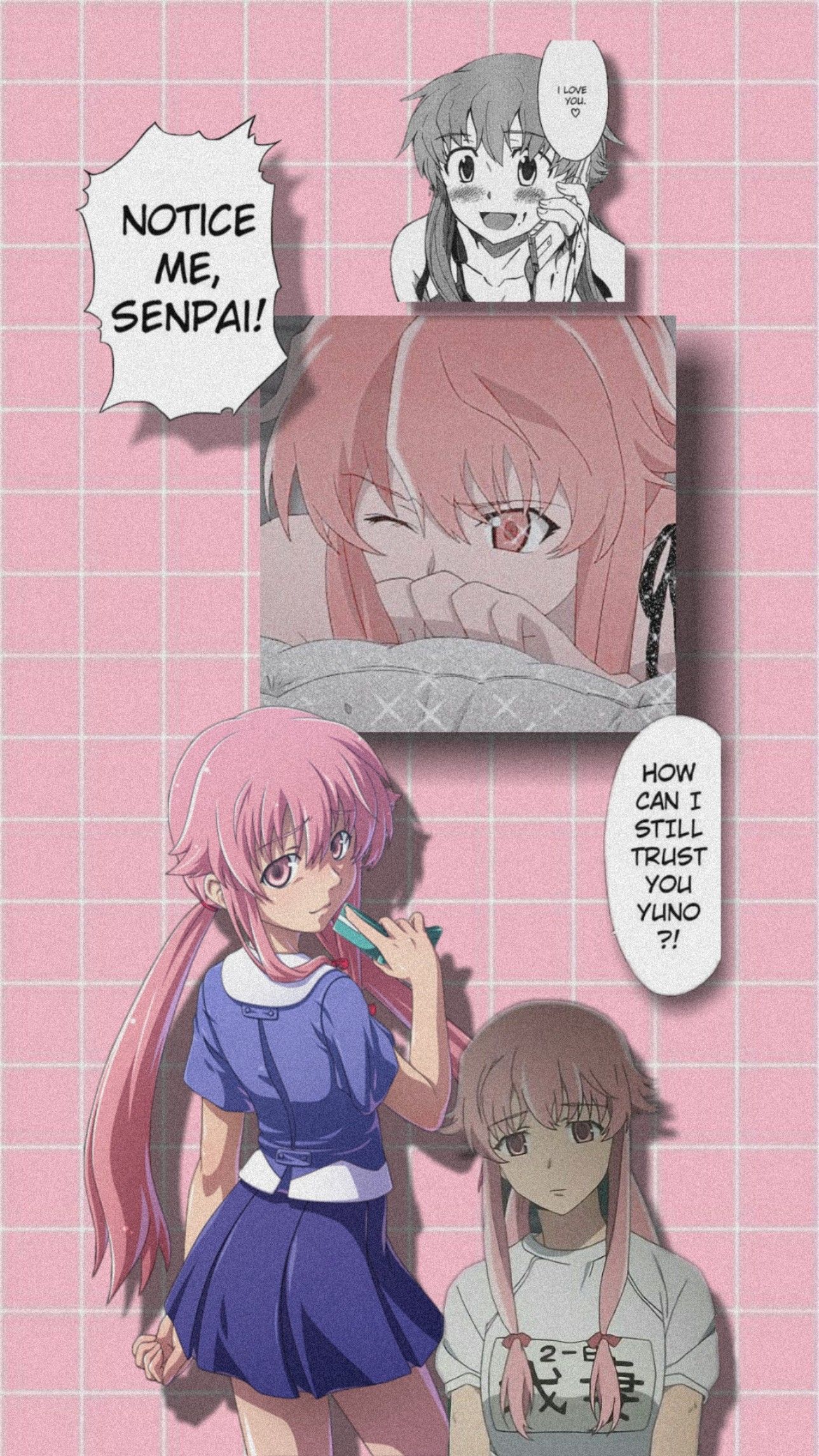 Yuno Gasai Anime Wallpapers