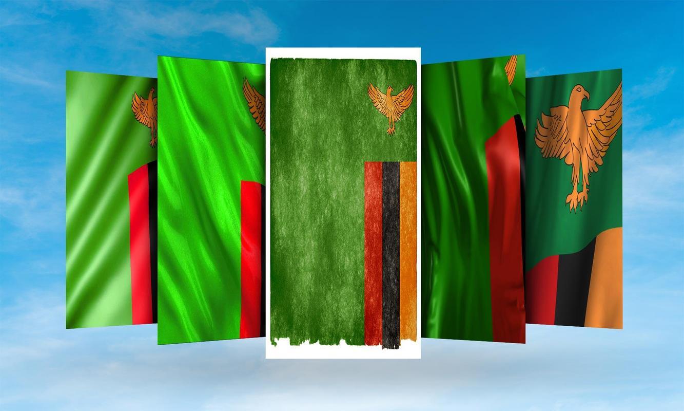 Zambia Flag Wallpapers