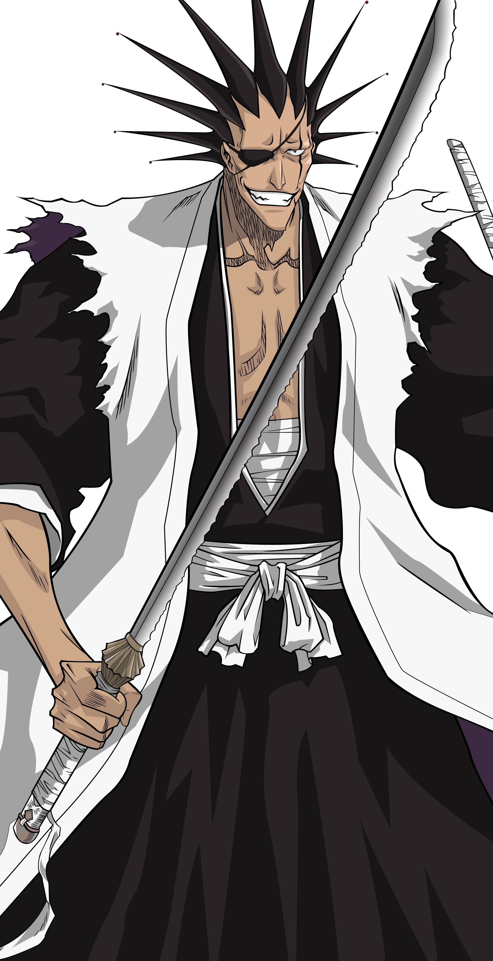 Zaraki Kenpachi Bleach Anime Wallpapers