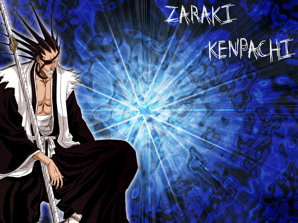 Zaraki Kenpachi Bleach Anime Wallpapers