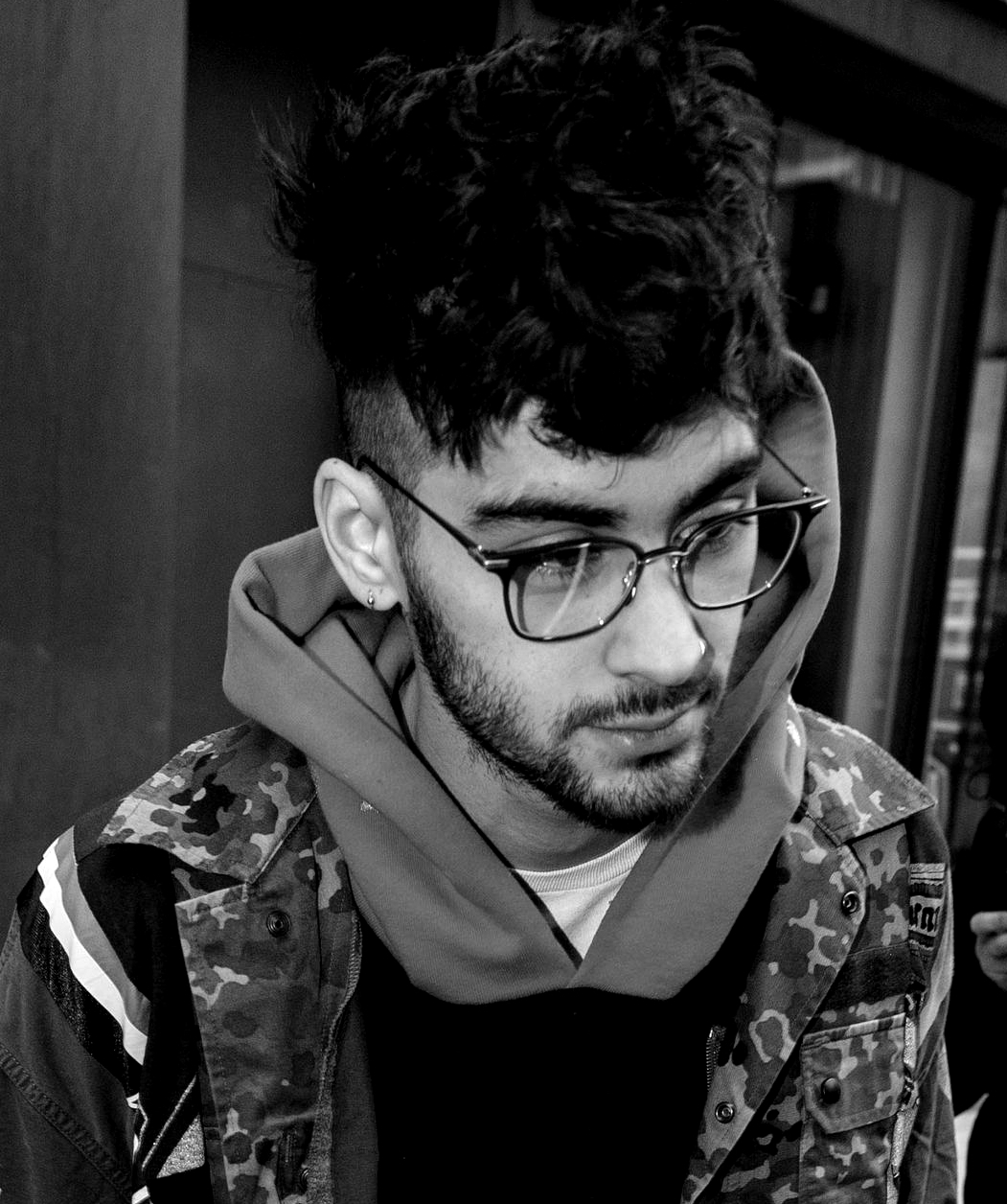 Zayn Malik 2018 Monochrome Wallpapers