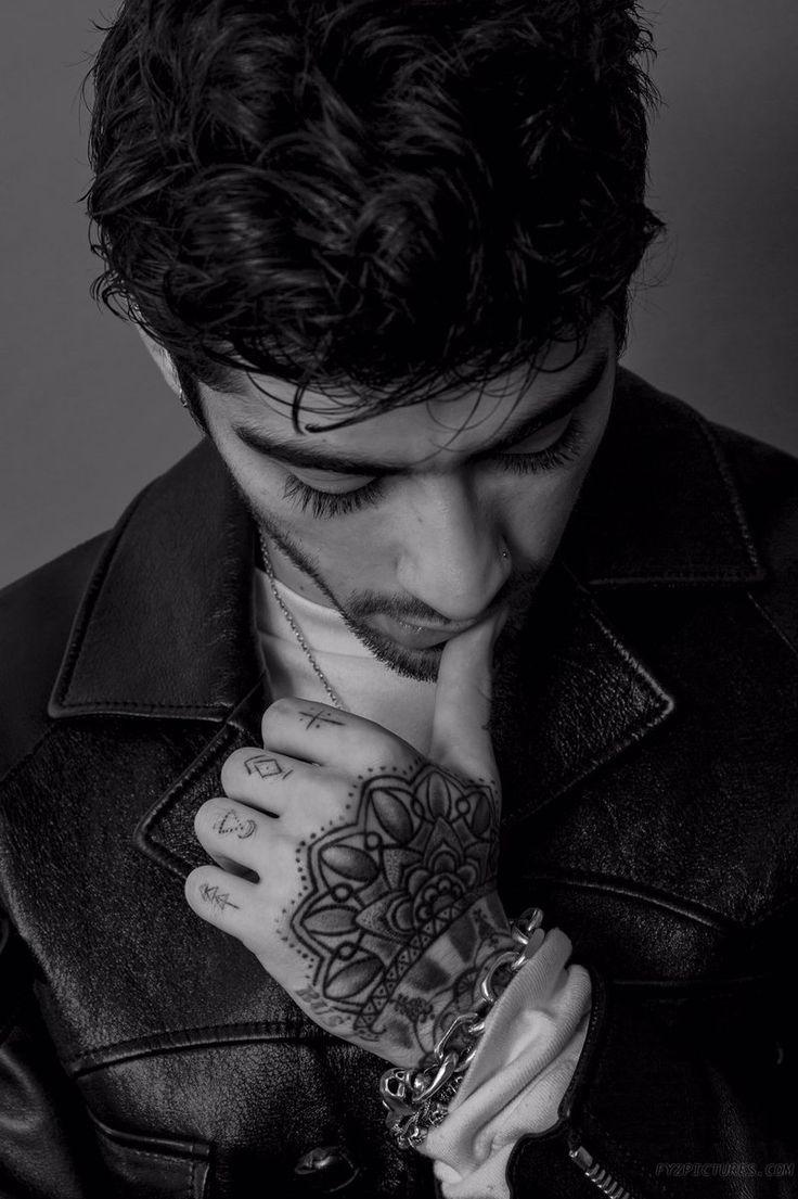 Zayn Malik 2018 Monochrome Wallpapers