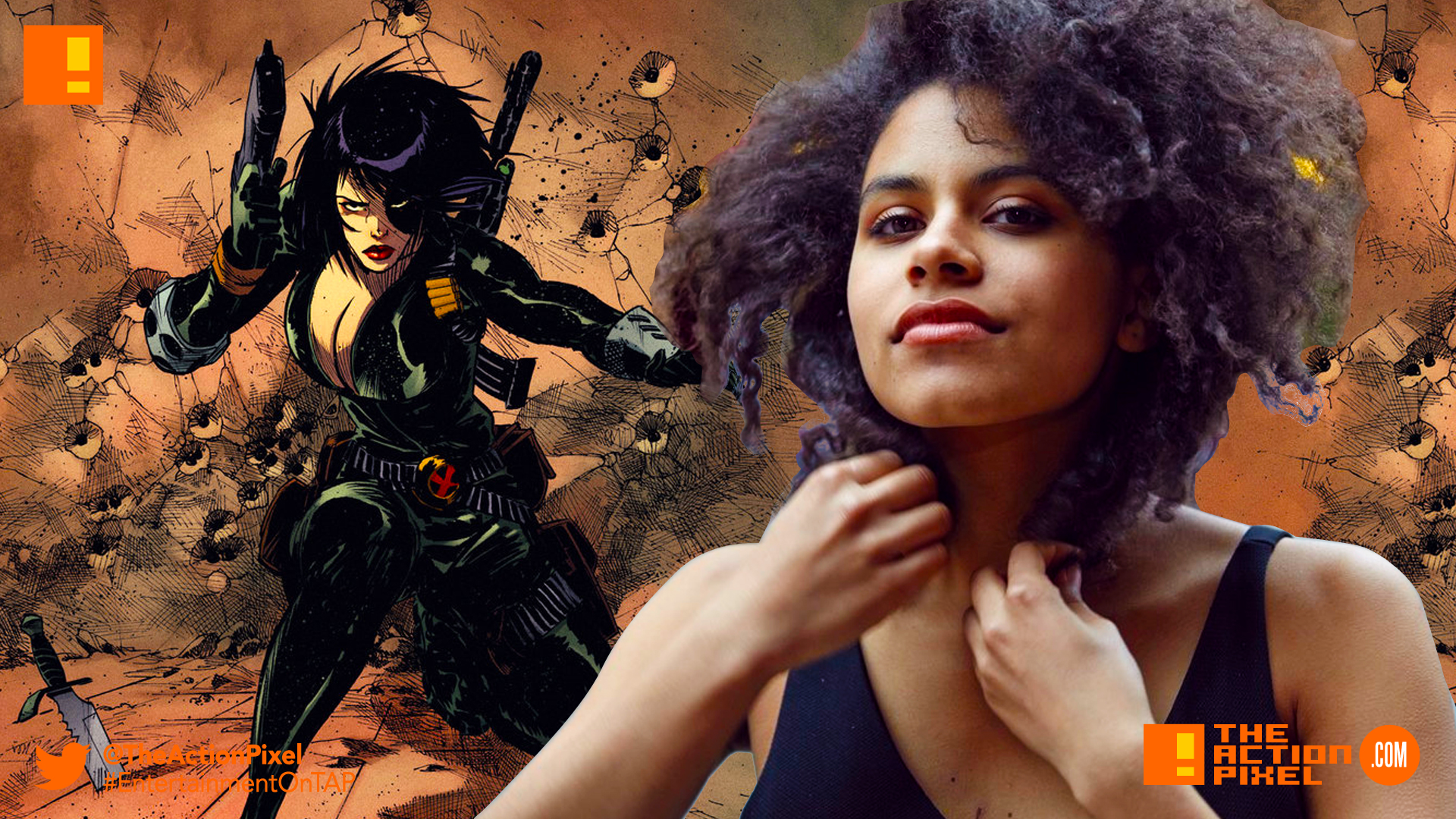 Zazie Beetz As Domino In Deadpool 2 Wallpapers