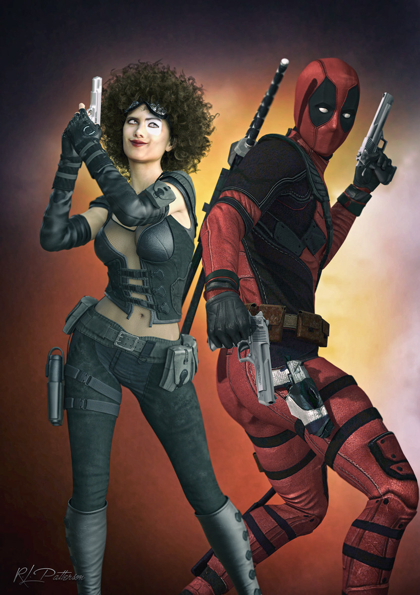 Zazie Beetz As Domino In Deadpool 2 Wallpapers