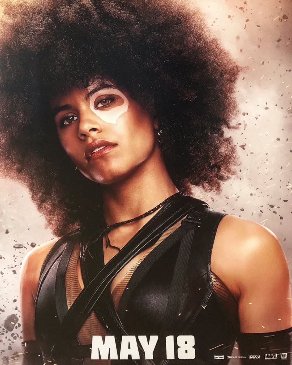 Zazie Beetz As Domino In Deadpool 2 Wallpapers