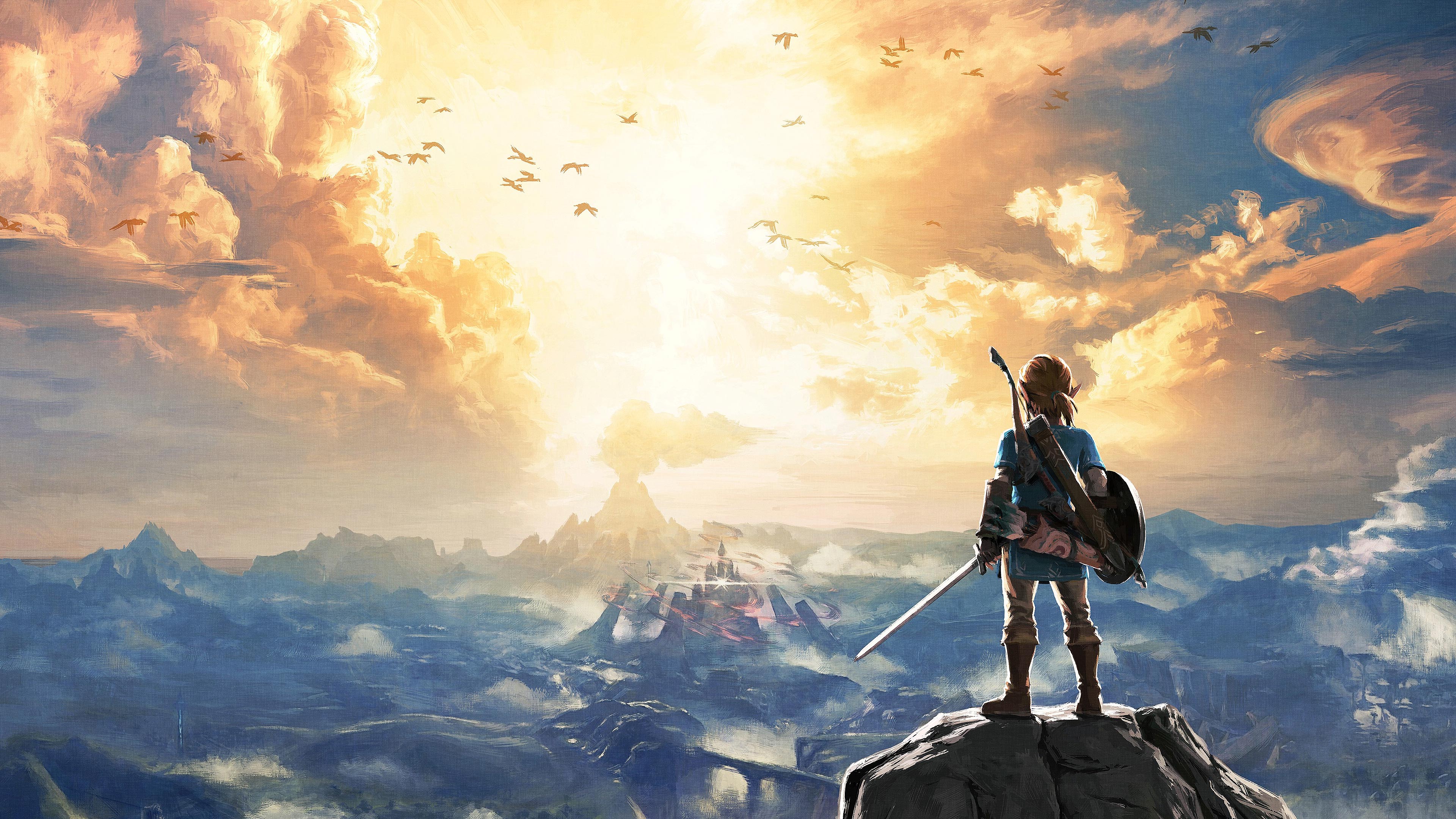 zelda breath of the wild 4k Wallpapers