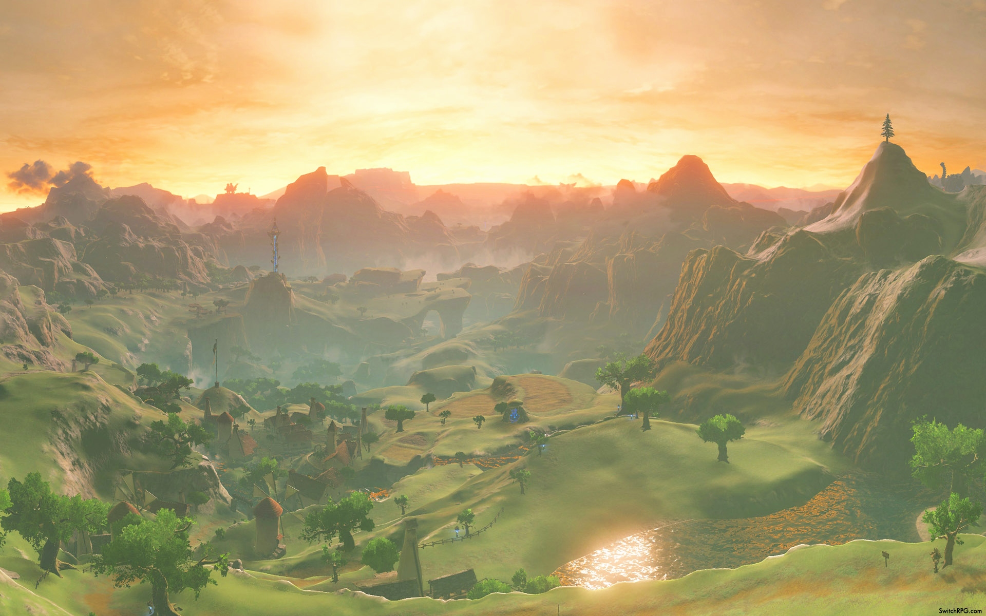 Zelda Breath Of The Wild Background