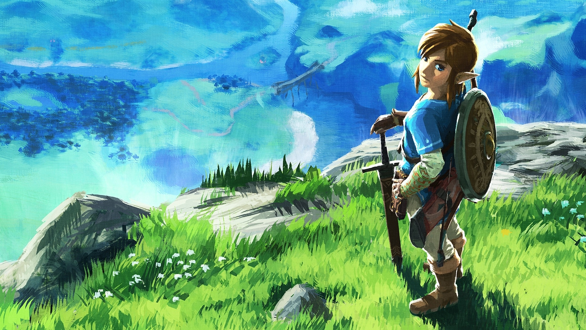 Zelda Breath Of The Wild Background