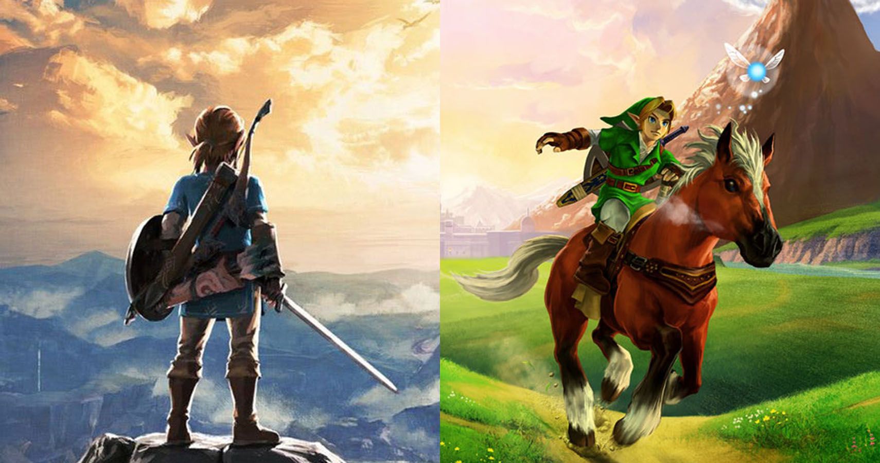 zelda dual screen Wallpapers