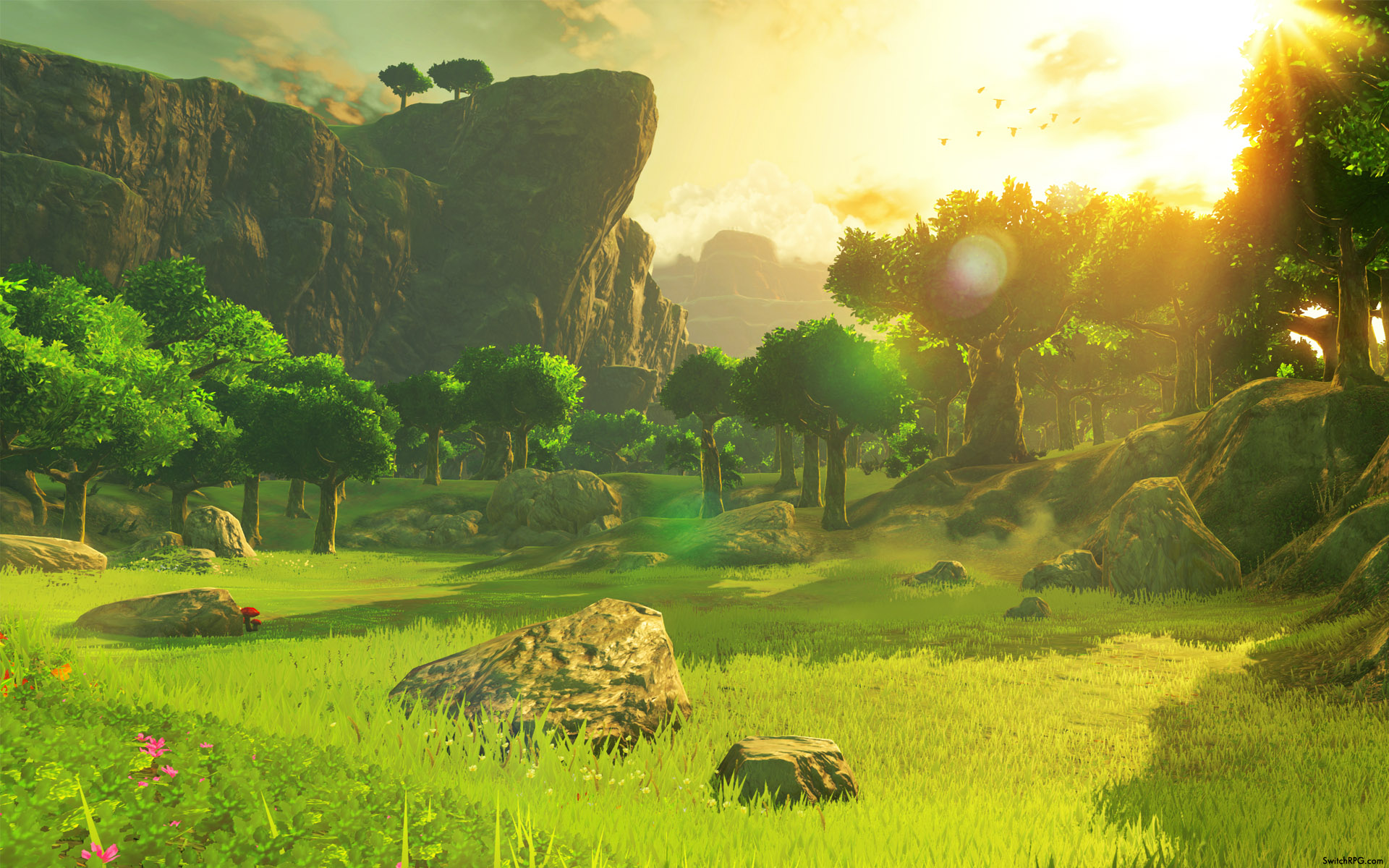 zelda landscape Wallpapers