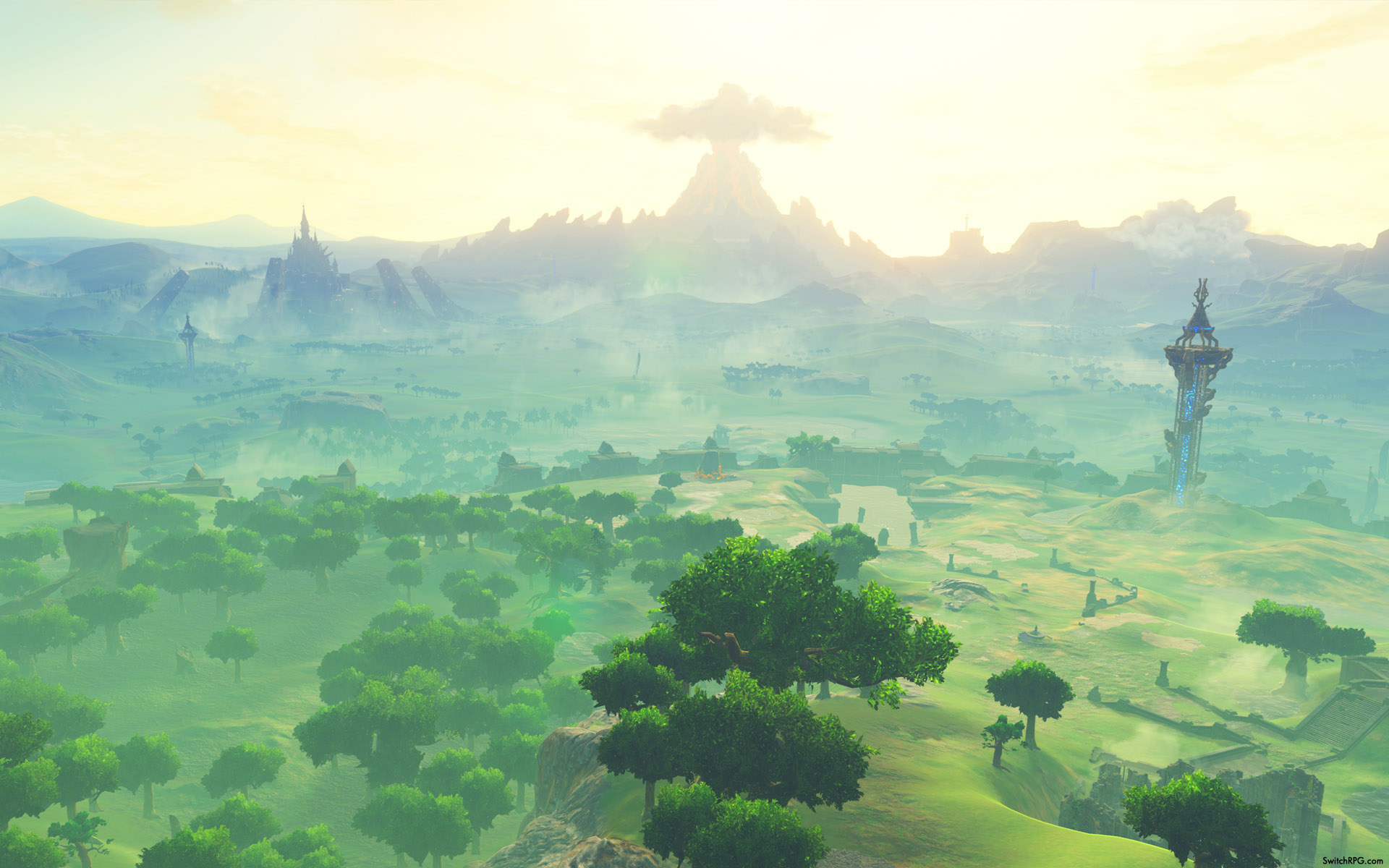 zelda landscape Wallpapers