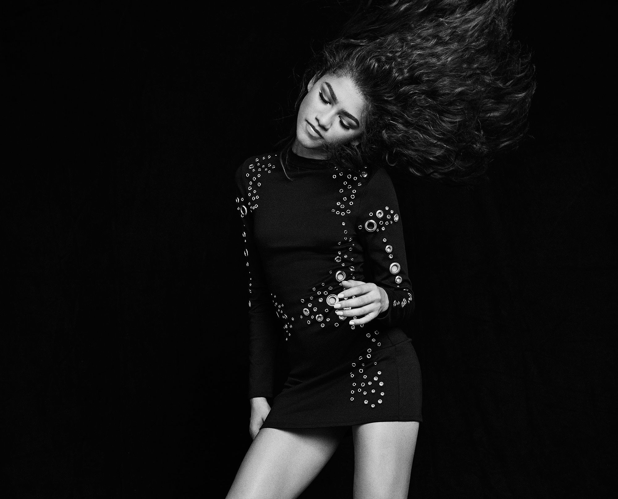 Zendaya Monochrome Wallpapers