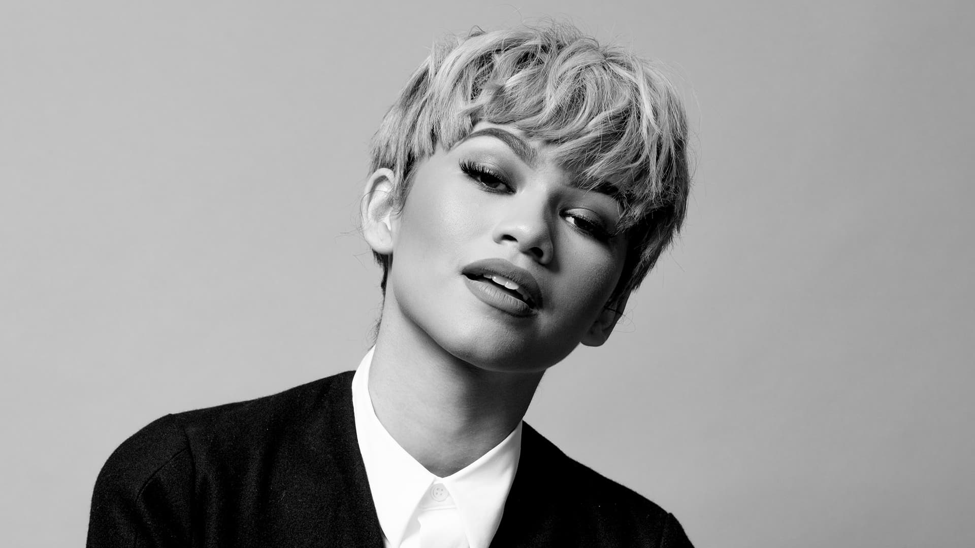 Zendaya Monochrome Wallpapers