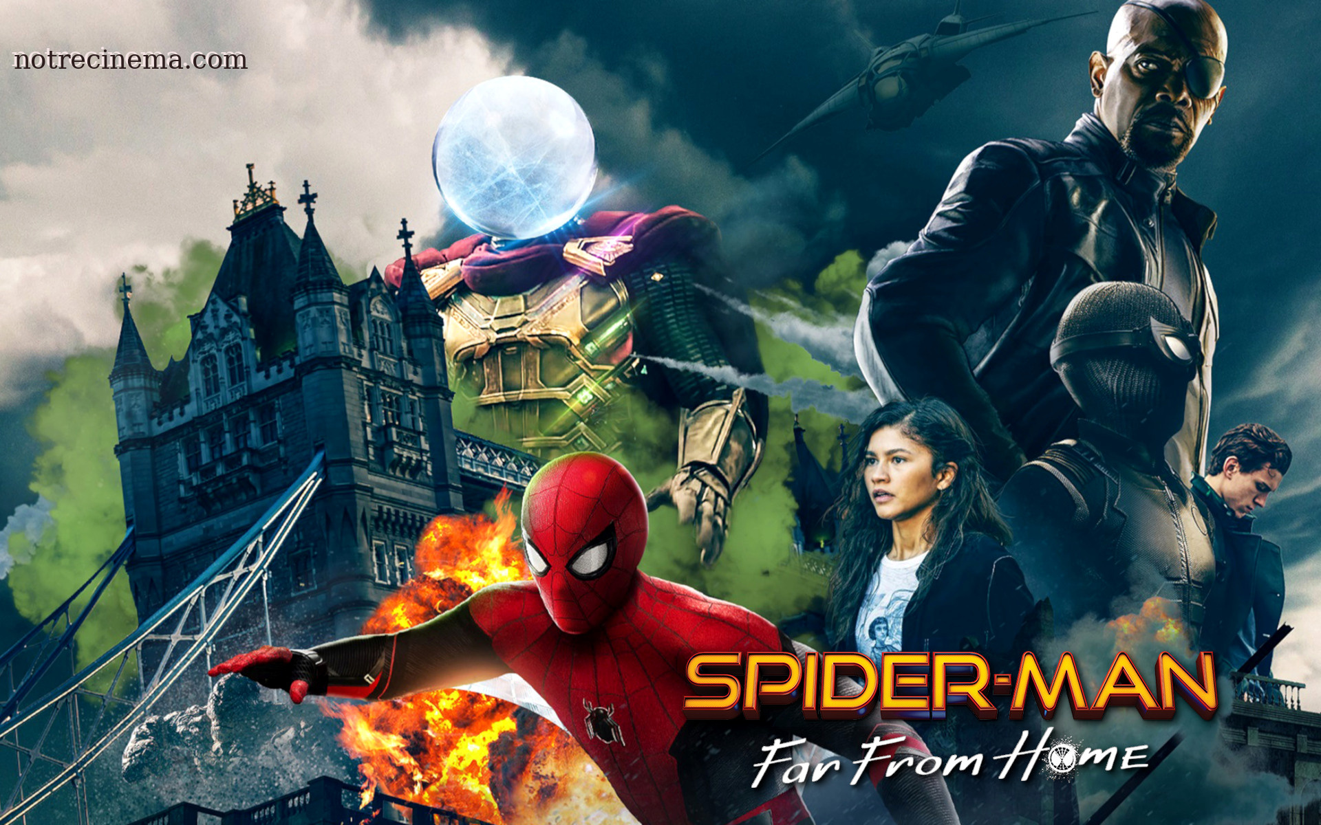 Zendaya Spider Man Far From Home Poster Wallpapers