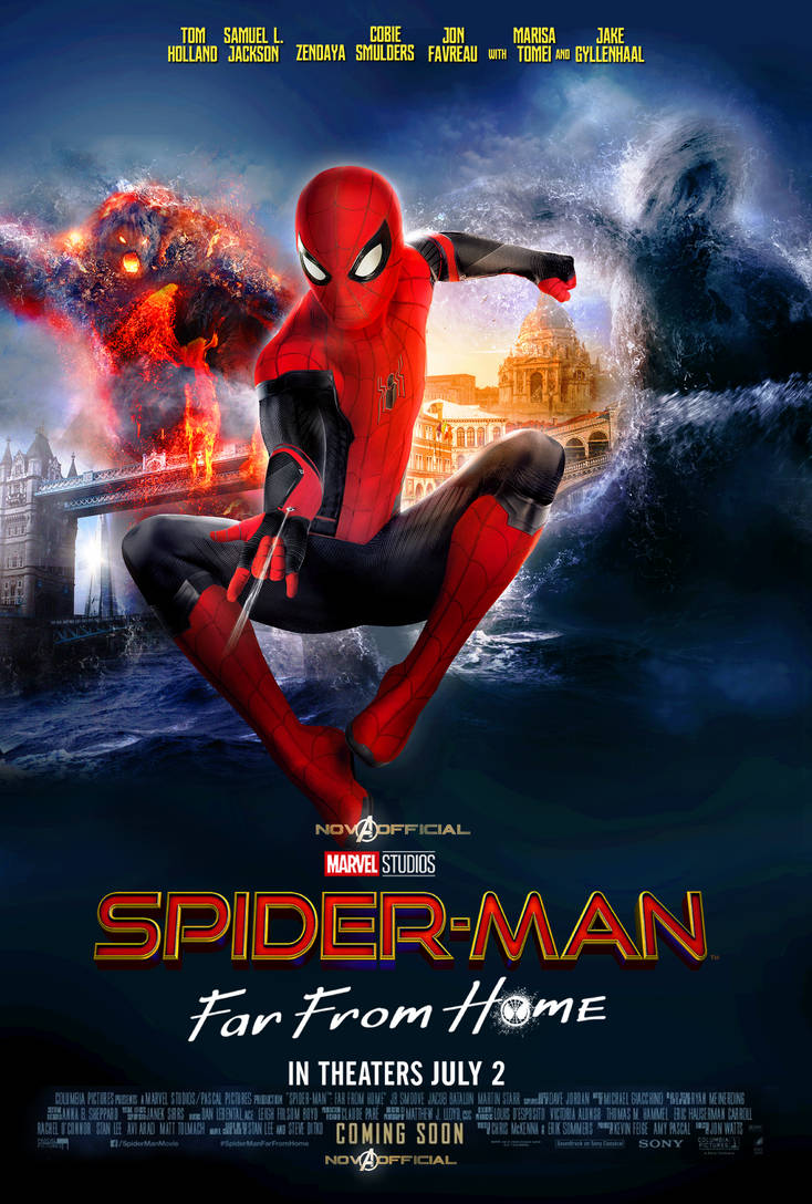 Zendaya Spider Man Far From Home Poster Wallpapers