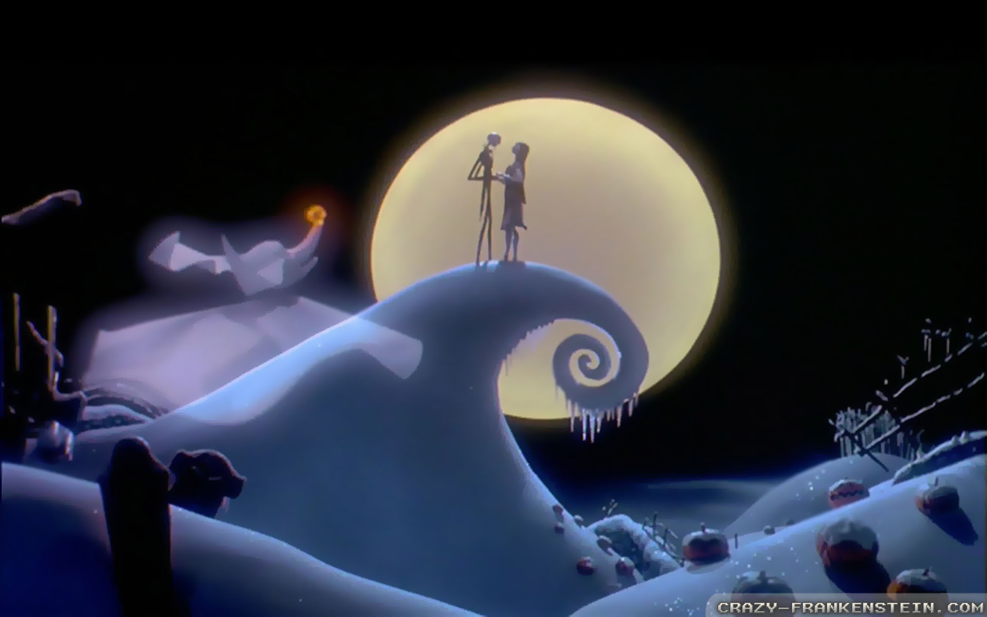 Zero Nightmare Before Christmas Wallpapers