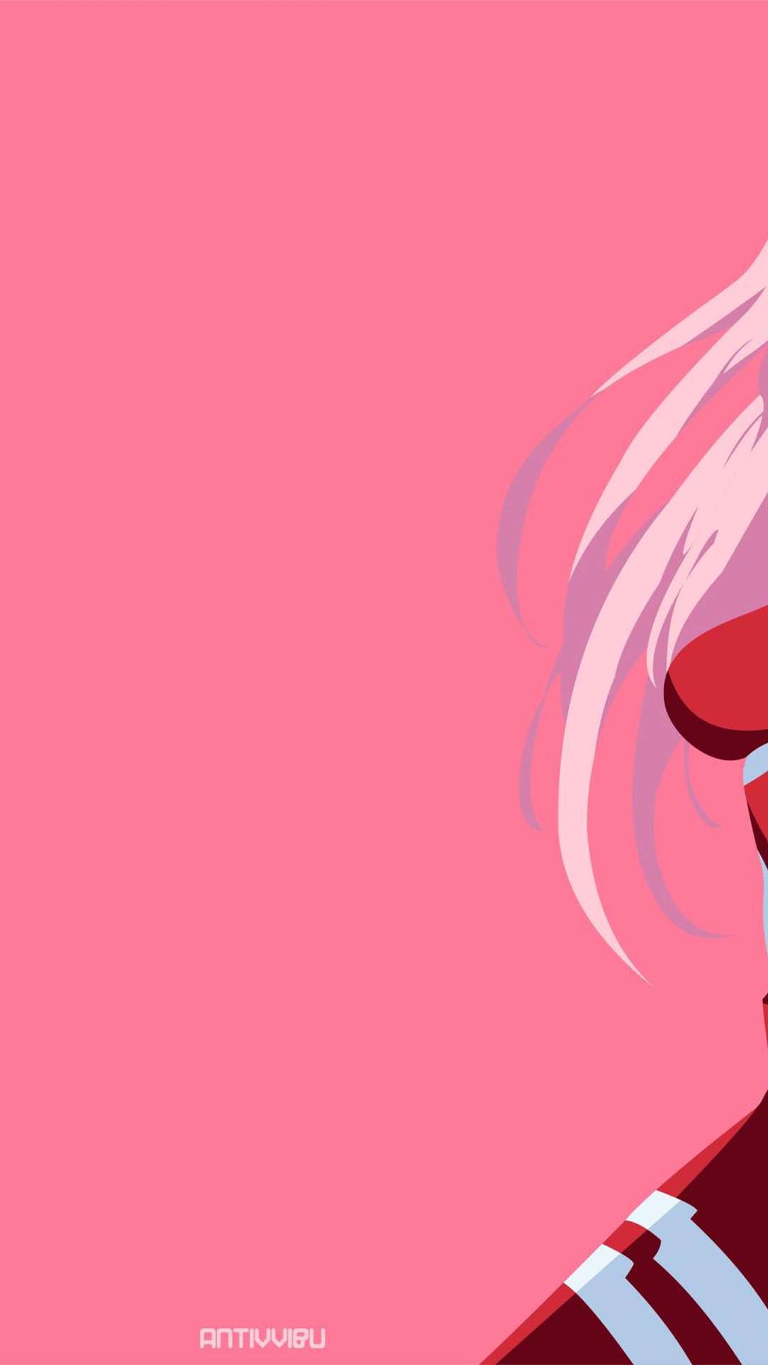 Zero Two Minimalist Wallpapers