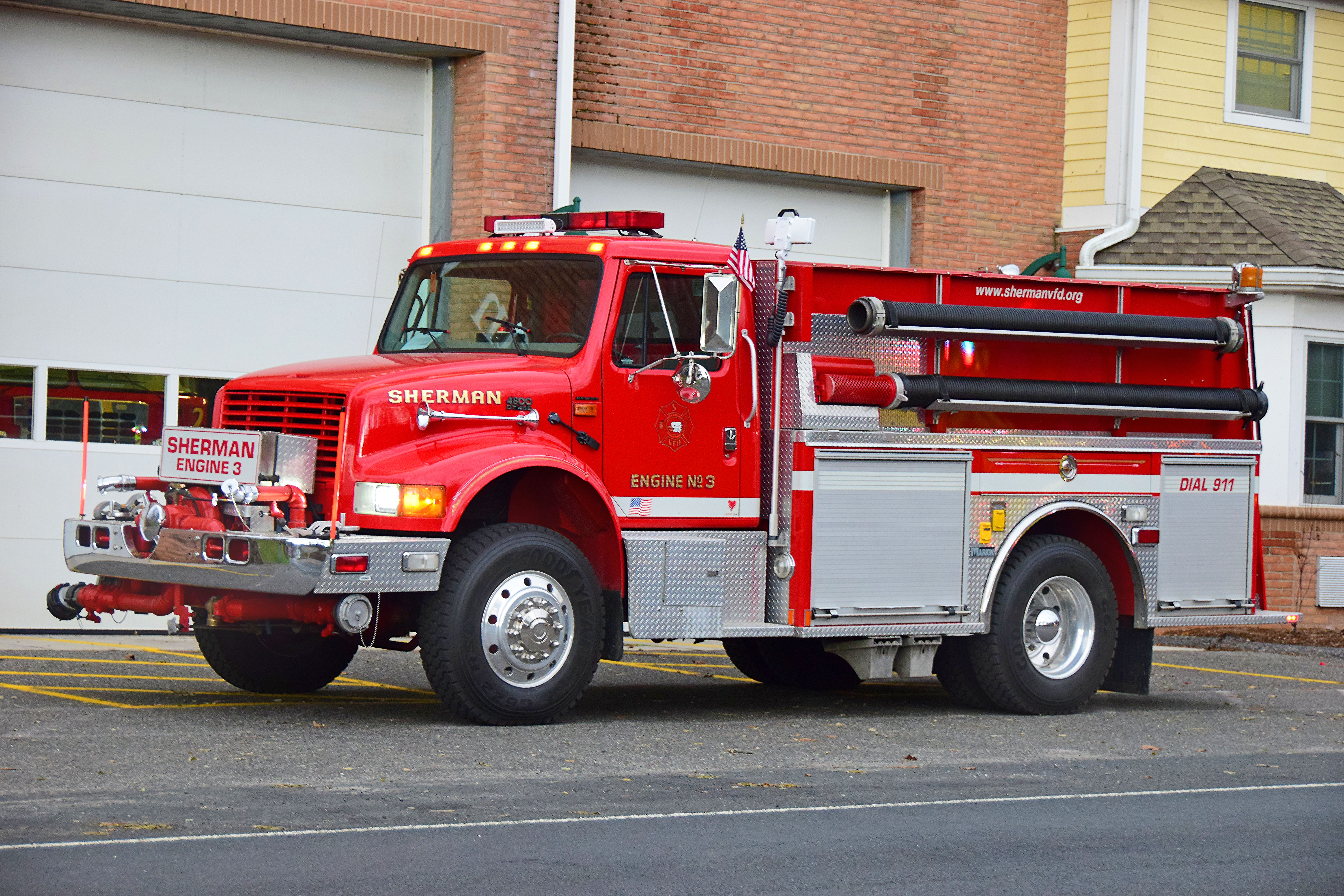 Scania 112 Fire Truck Автоцистерна