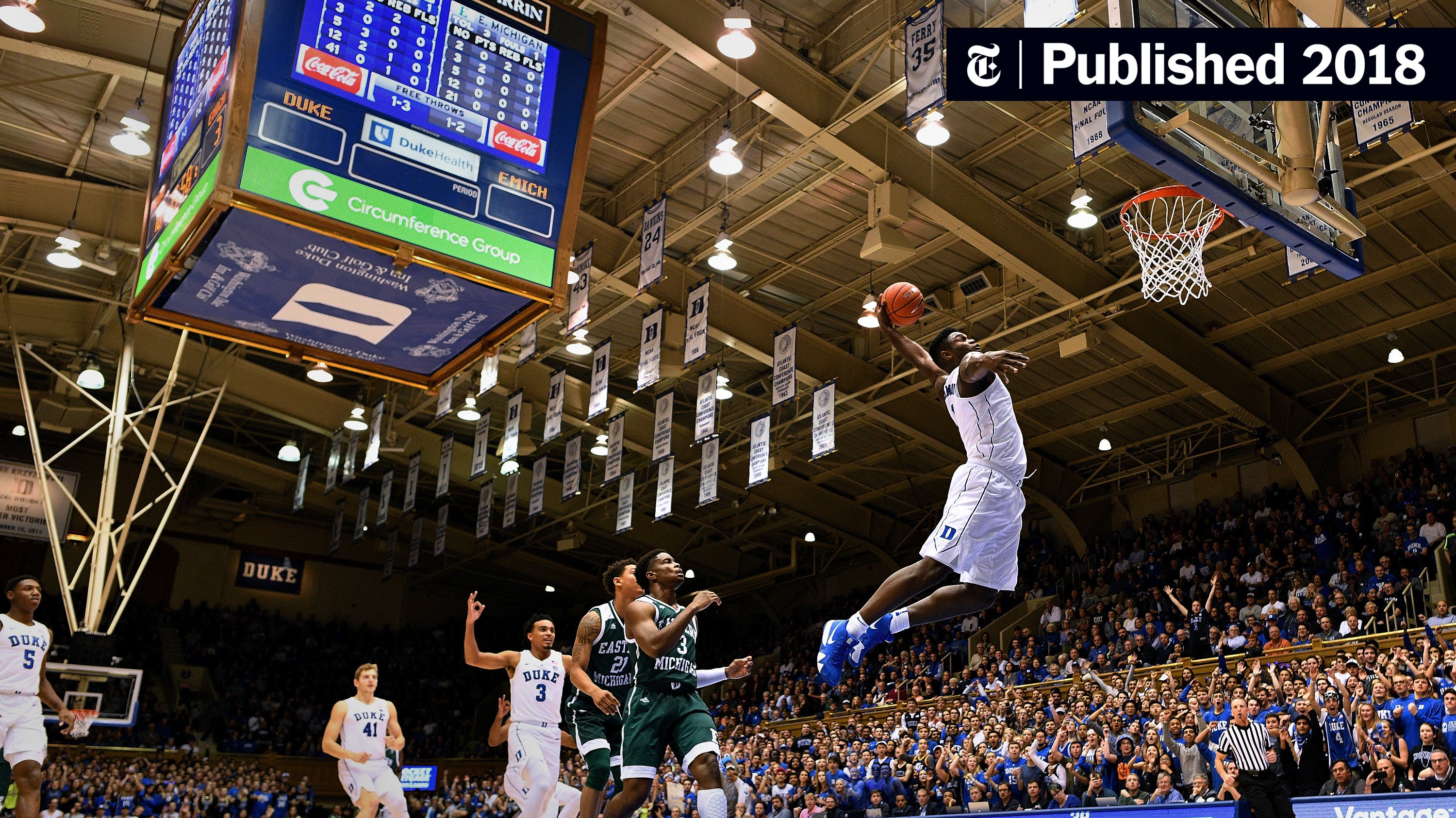 Zion Williamson Duke Wallpapers