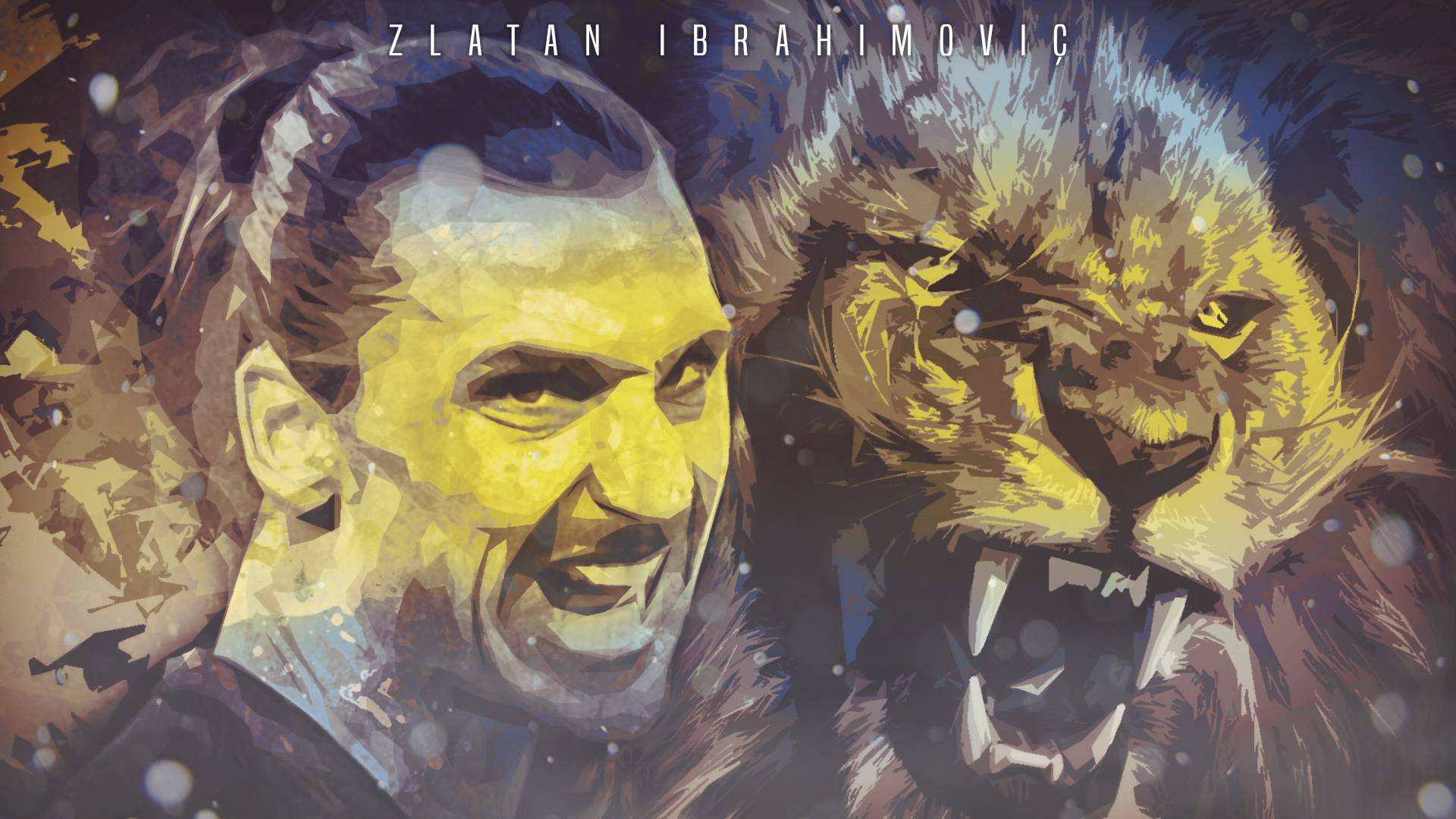 Zlatan Ibrahimovic Hd Art Wallpapers