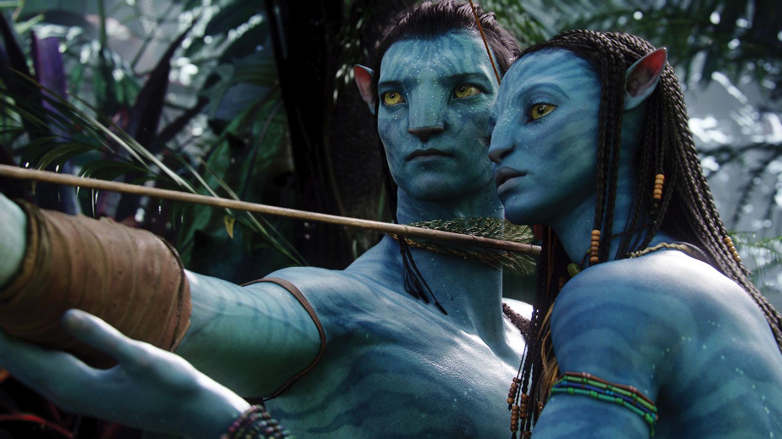 Zoe Saldana As Neytiri In Avatar Wallpapers