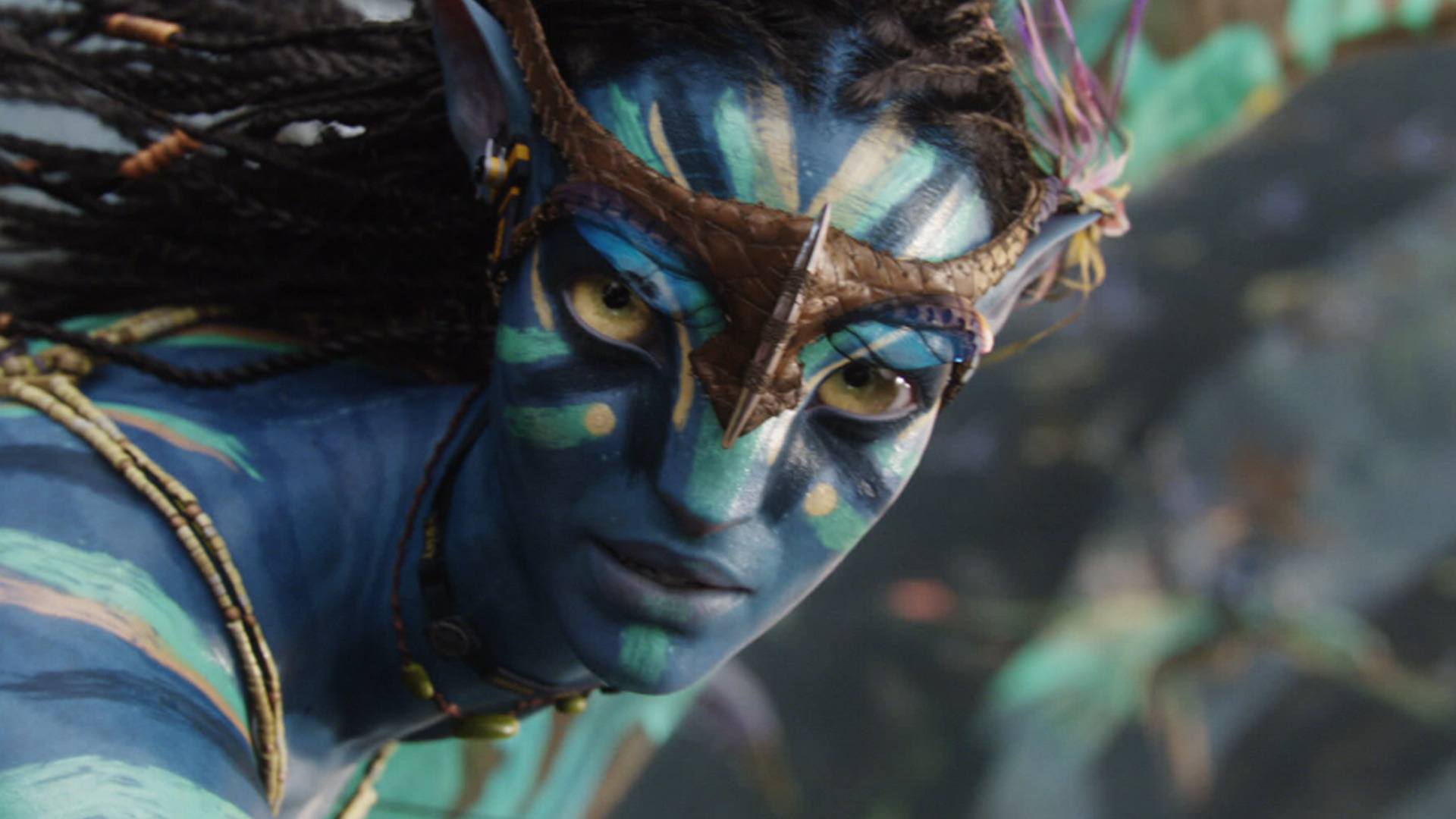 Zoe Saldana As Neytiri In Avatar Wallpapers