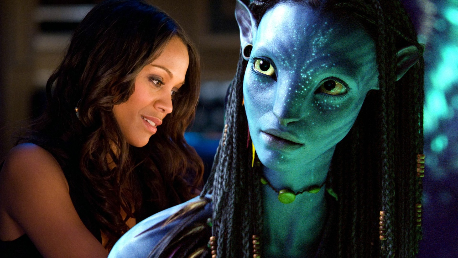 Zoe Saldana As Neytiri In Avatar Wallpapers