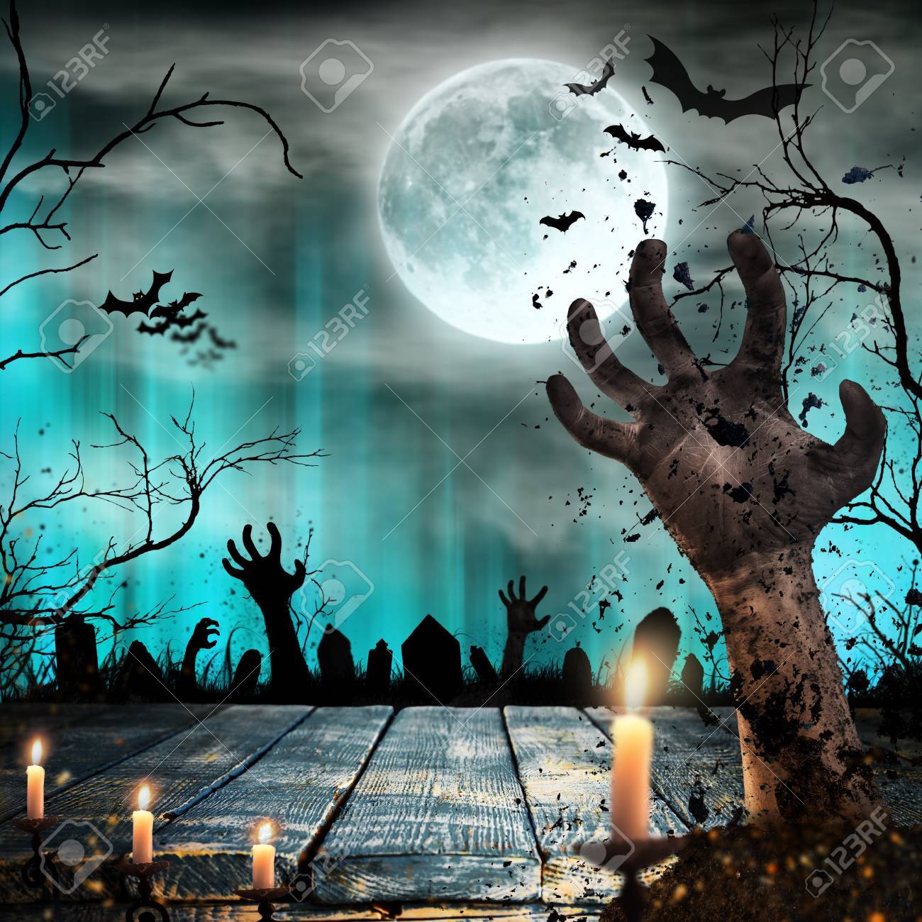 Zombie Halloween Wallpapers