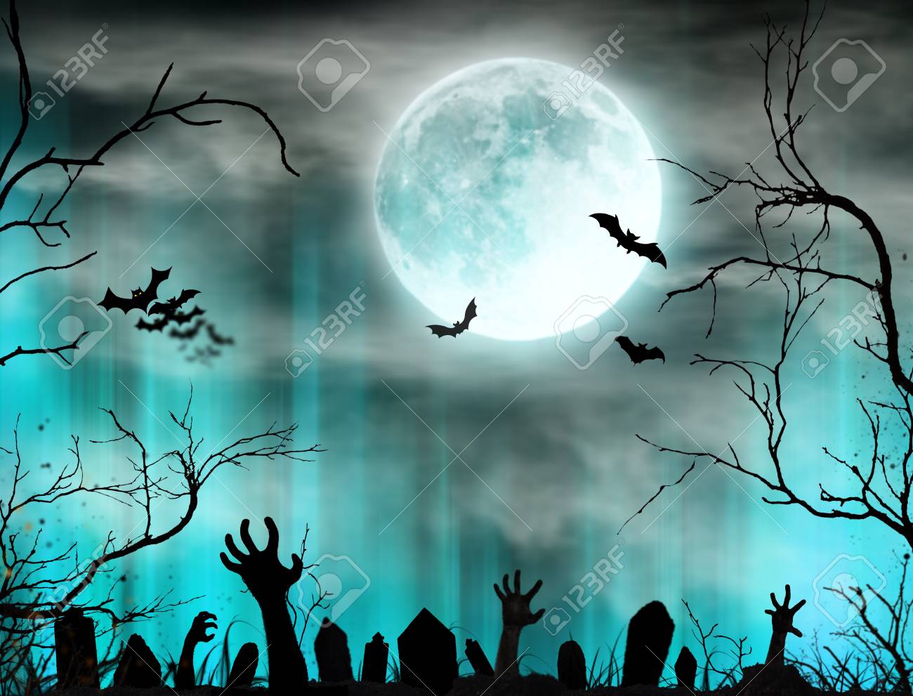 Zombie Halloween Wallpapers