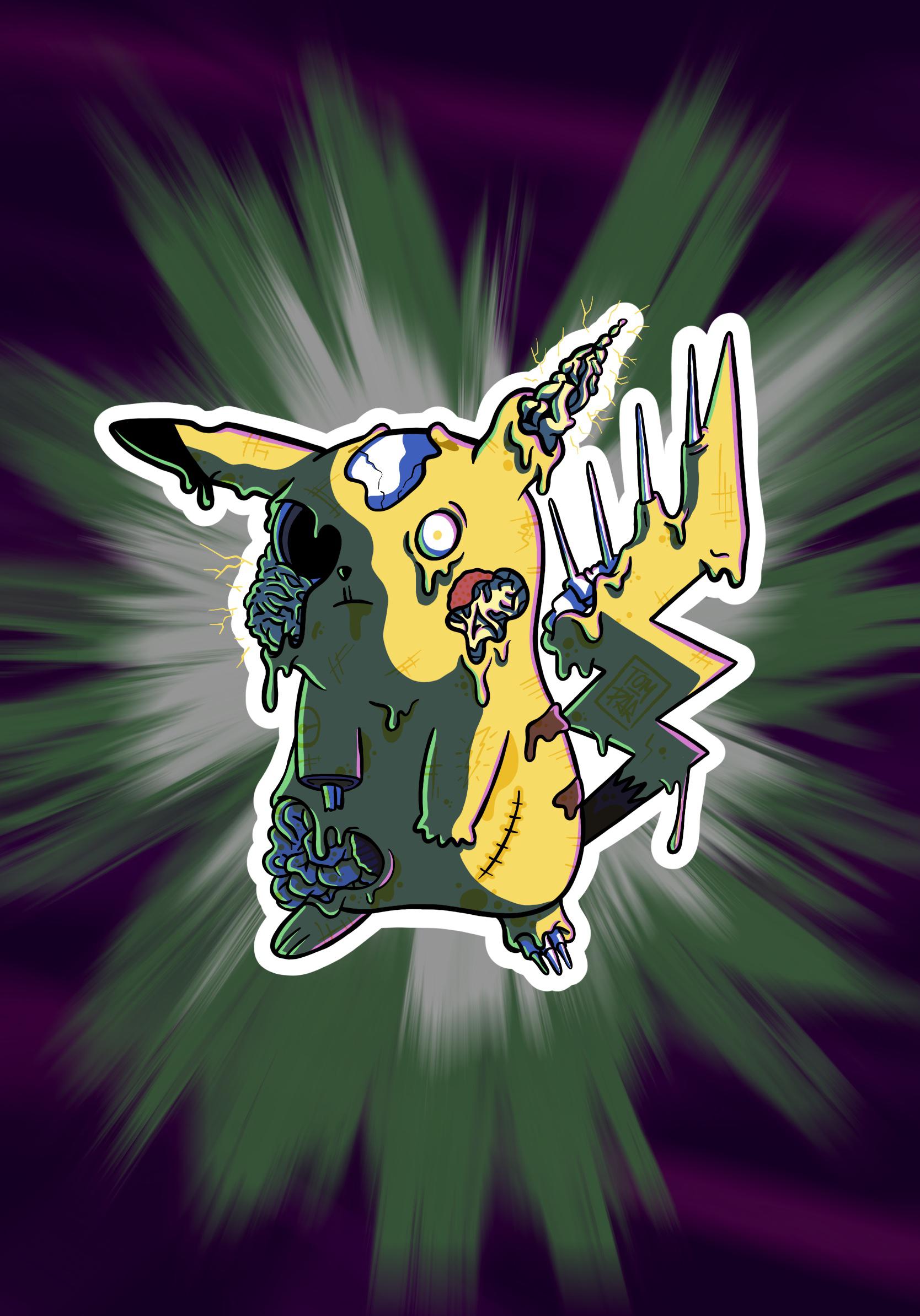 Zombie Pikachu Wallpapers