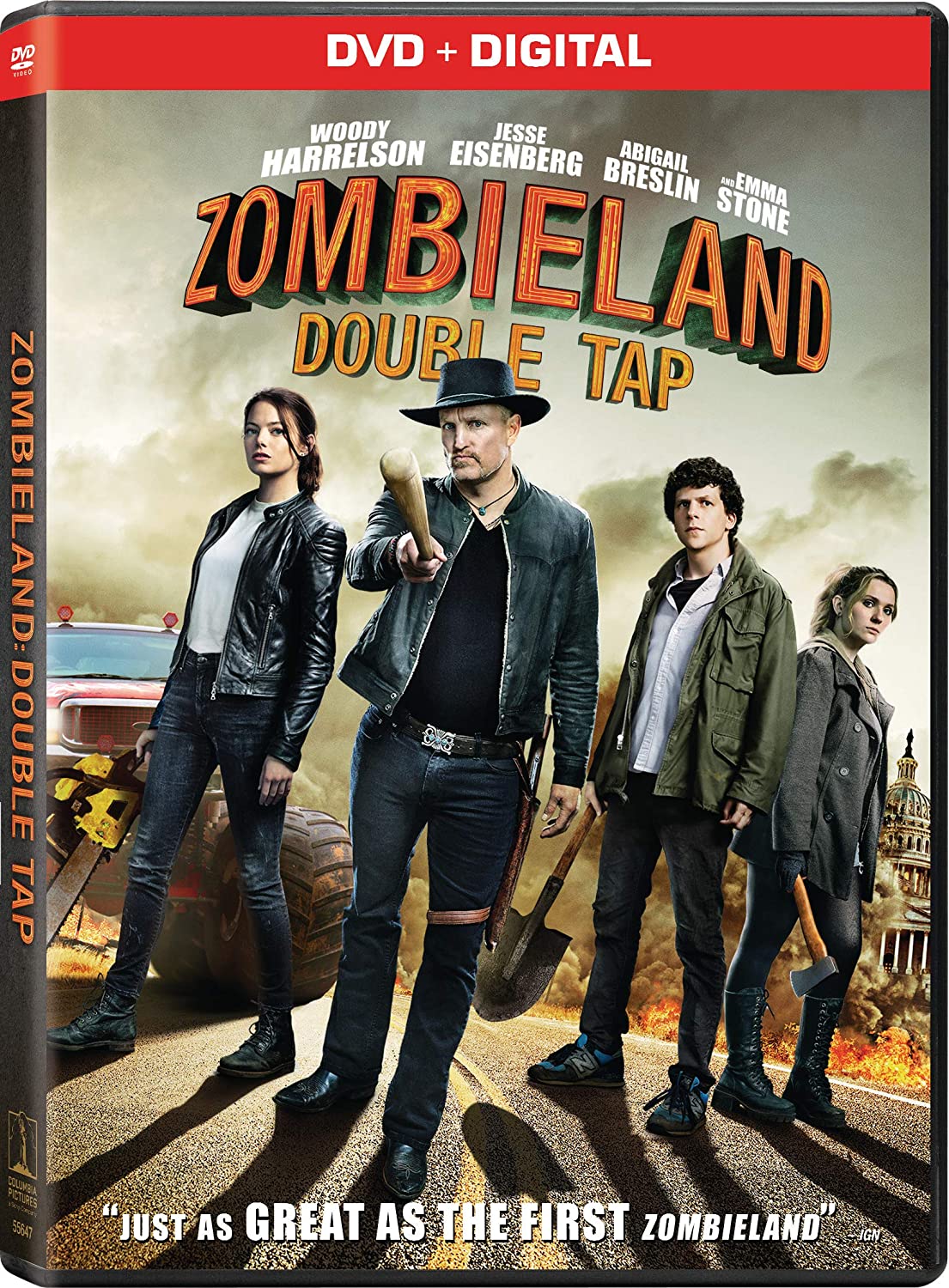 Zombieland 2 Woody Harrelson And Rosario Dawson Wallpapers