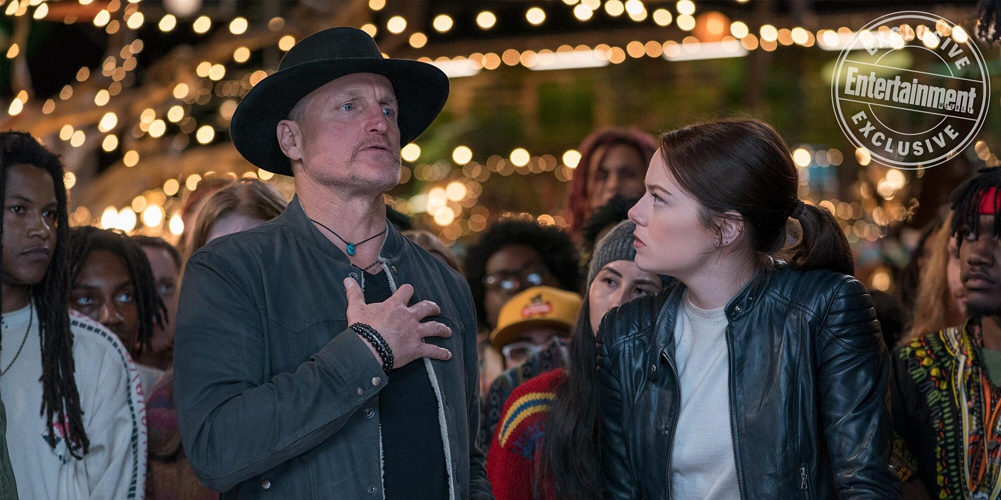 Zombieland 2 Woody Harrelson And Rosario Dawson Wallpapers