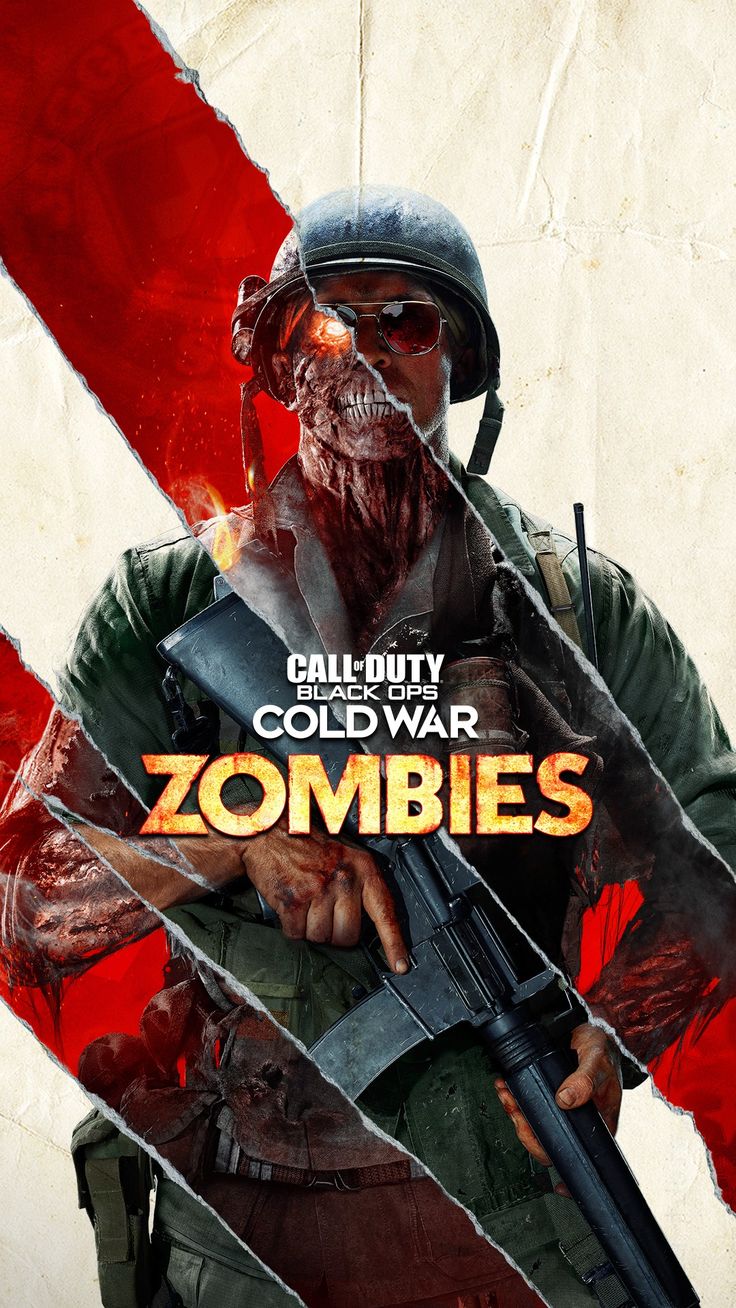 Zombies Fight in Call of Duty Cold War Wallpapers